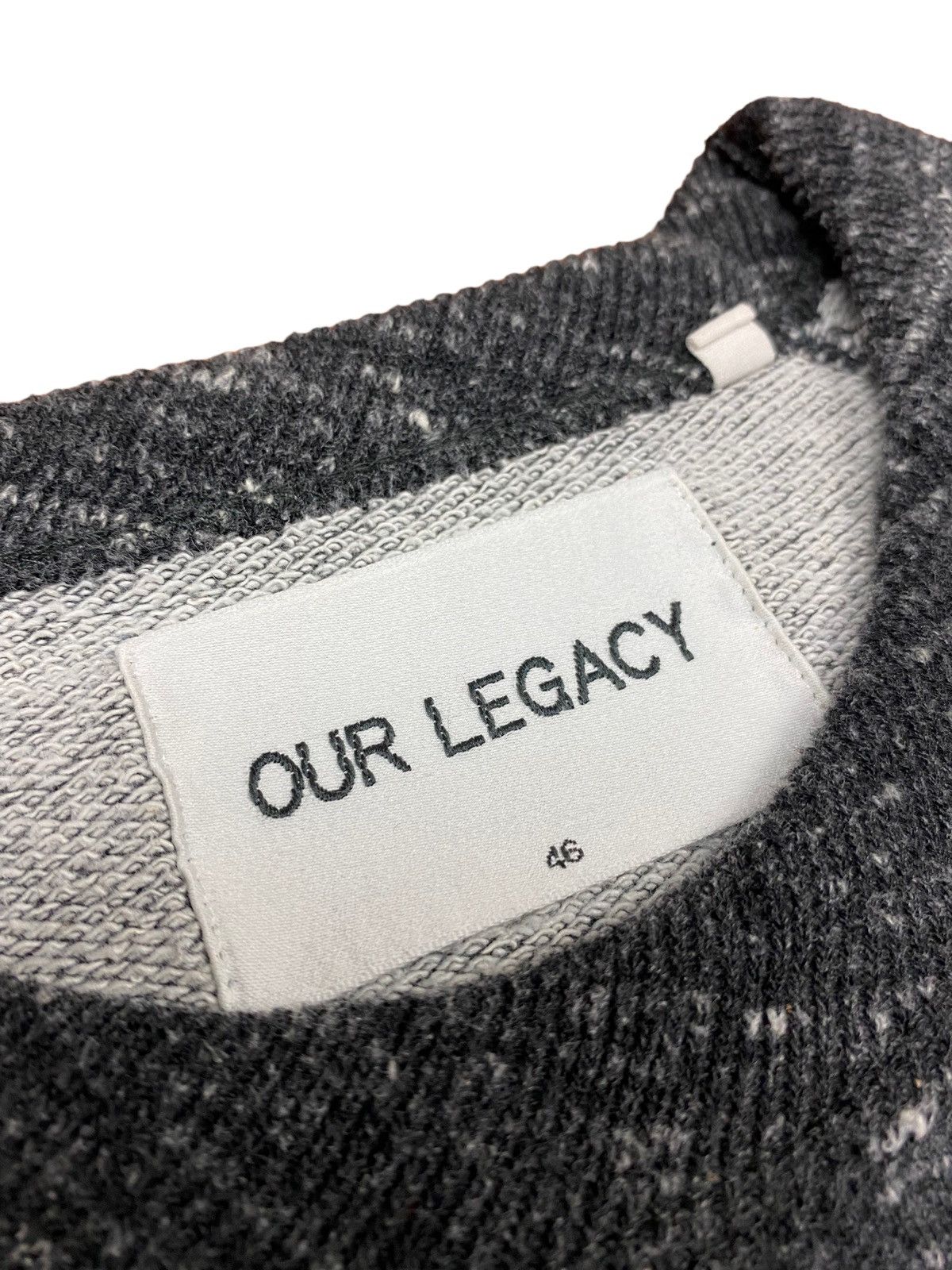 Our Legacy Our Legacy Terry Grey Buclé Pullover Crewneck Size US S / EU 44-46 / 1 - 5 Thumbnail