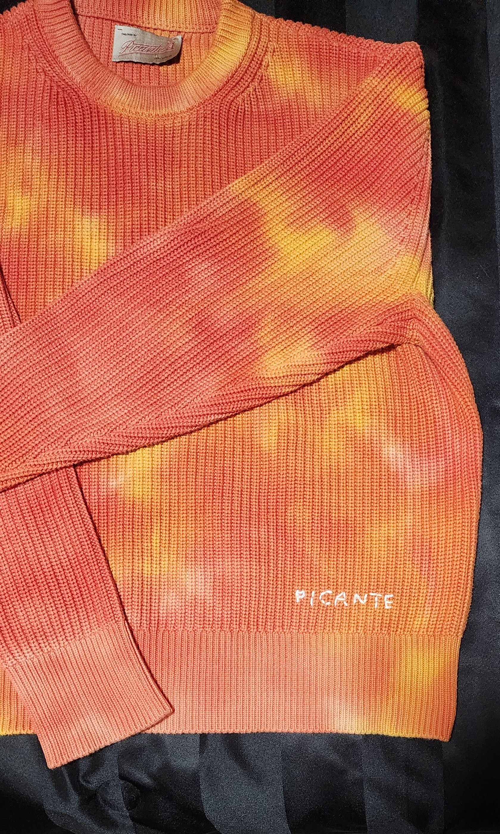 Other PICANTE ribbed knit sweater tie dye sunburst Size US S / EU 44-46 / 1 - 6 Thumbnail