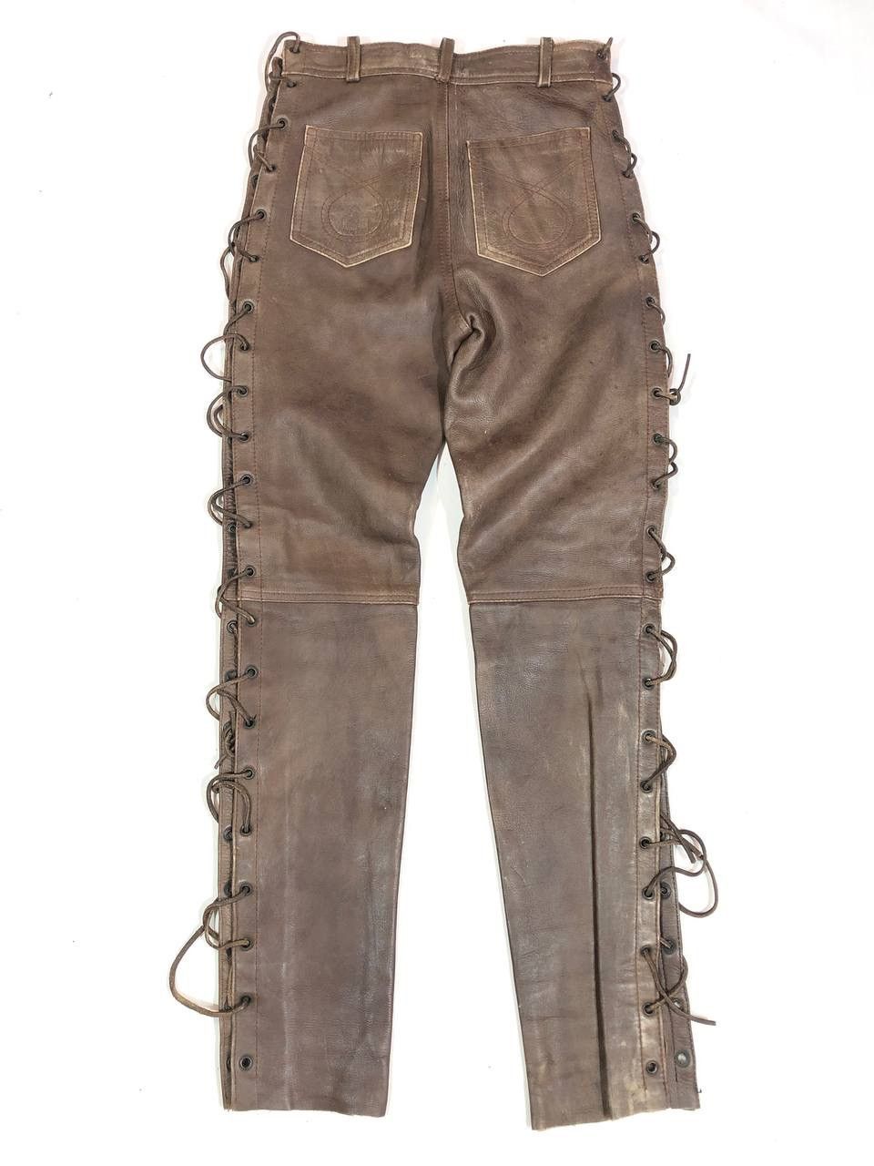 Leather Modeka Racing Moto Leather Pants Vintage Size US 30 / EU 46 - 7 Thumbnail