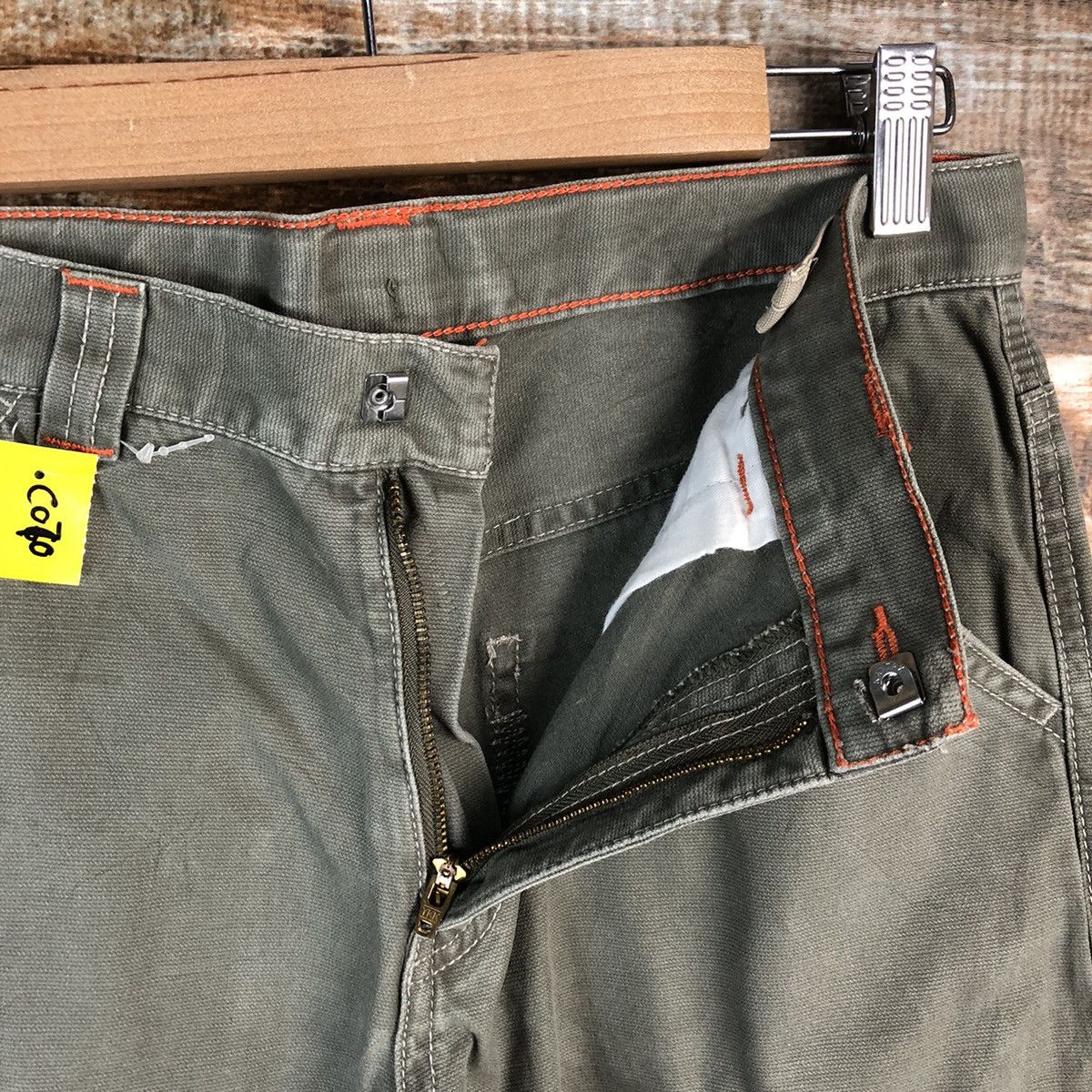 Japanese Brand DLL Uniqlo Cargo utility tactical Multipocket Pants #C070 Size US 27 - 11 Thumbnail