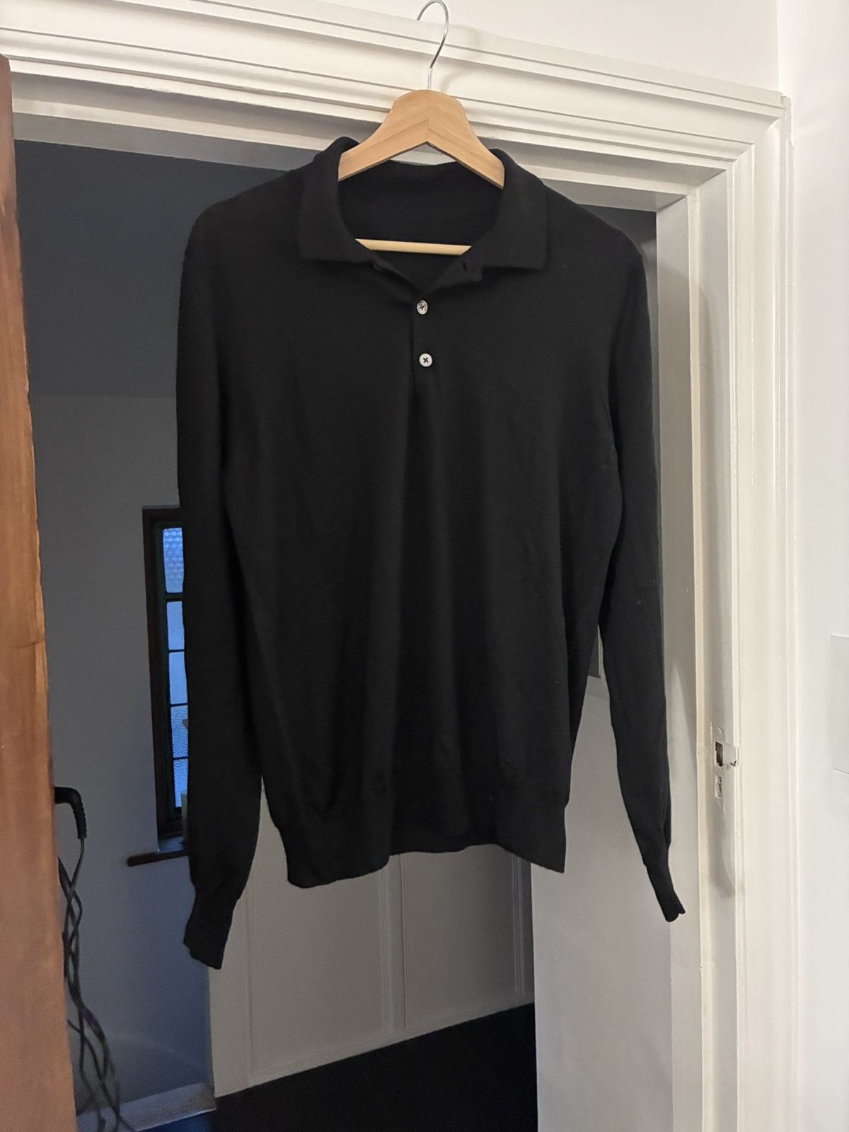 Brioni Brioni black polo cotton size 48 Size US M / EU 48-50 / 2 - 1 Thumbnail