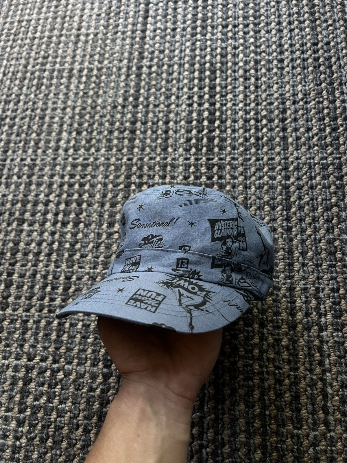Hysteric Glamour Hysteric Glamour Pin Up Custom Devil Girl Truck Cap Archive Size ONE SIZE - 1 Thumbnail