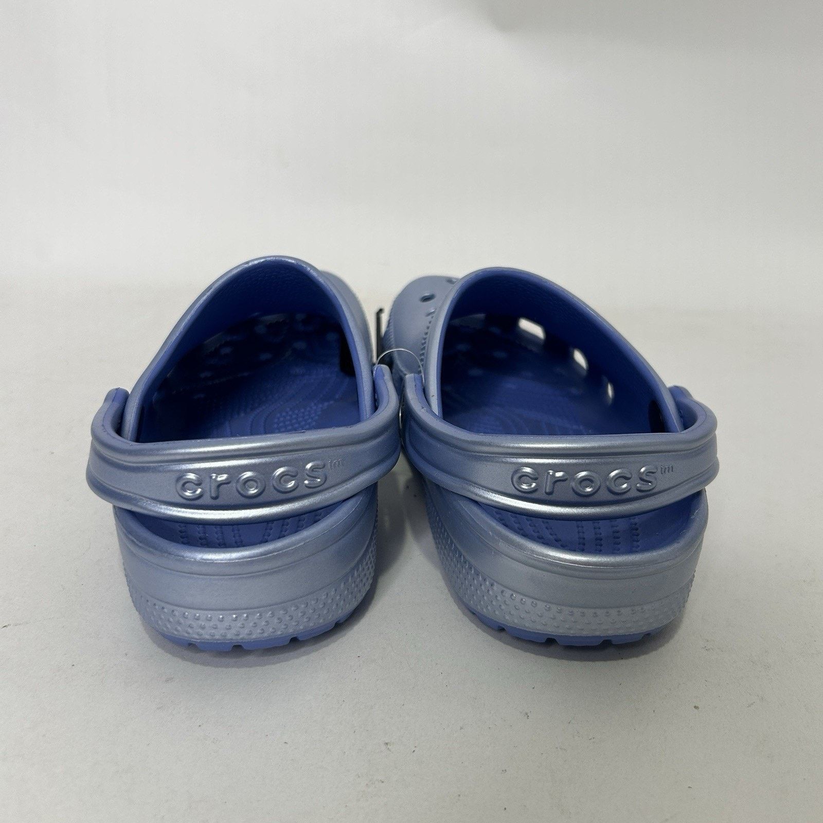 Crocs Crocs Classic Clog Metallic “Lapis Lazuli” Size US 8 / IT 38 - 4 Thumbnail