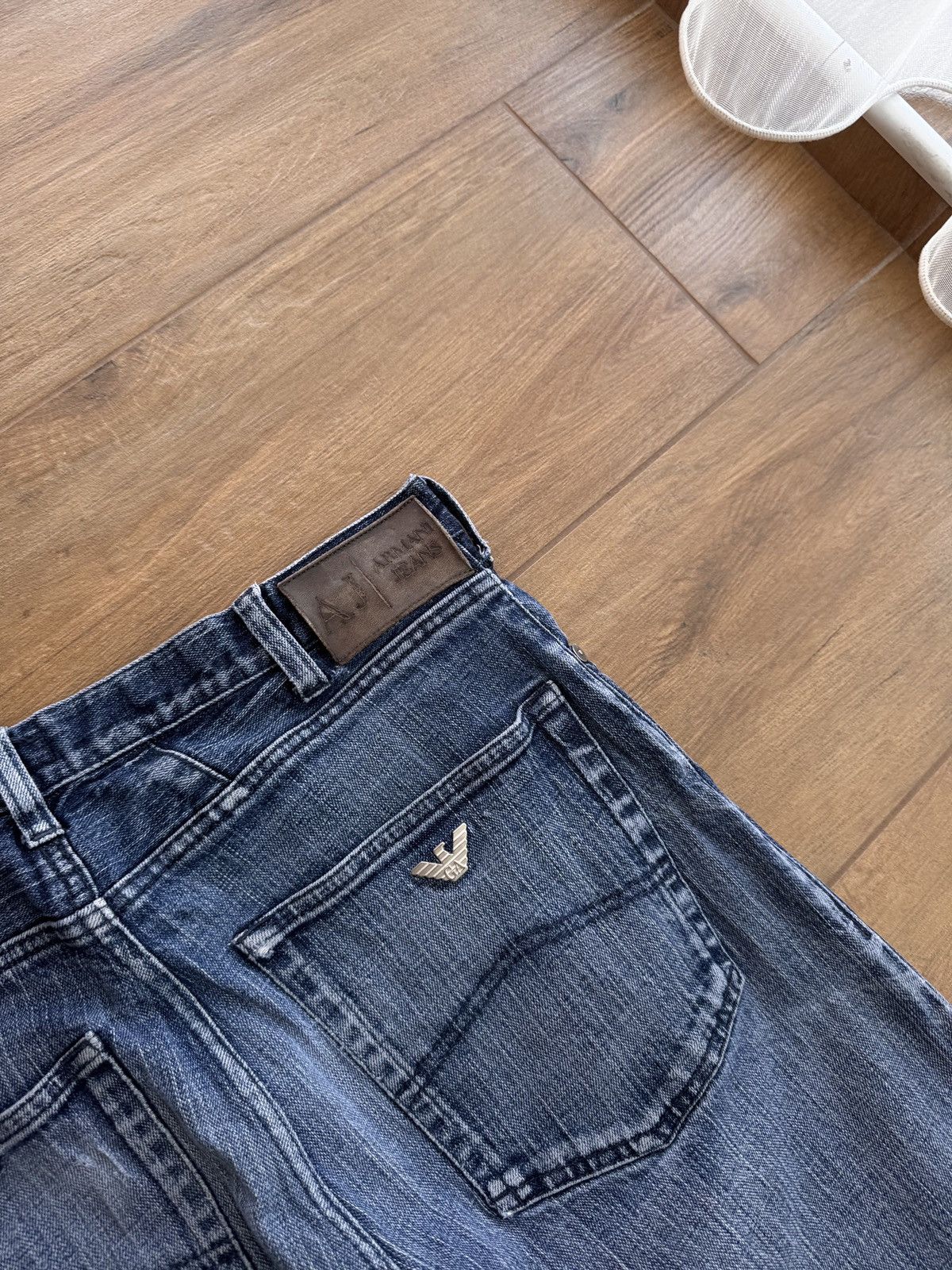 Armani Vintage Armani Japanese Denim Regular Jeans Size US 32 / EU 48 - 12 Thumbnail