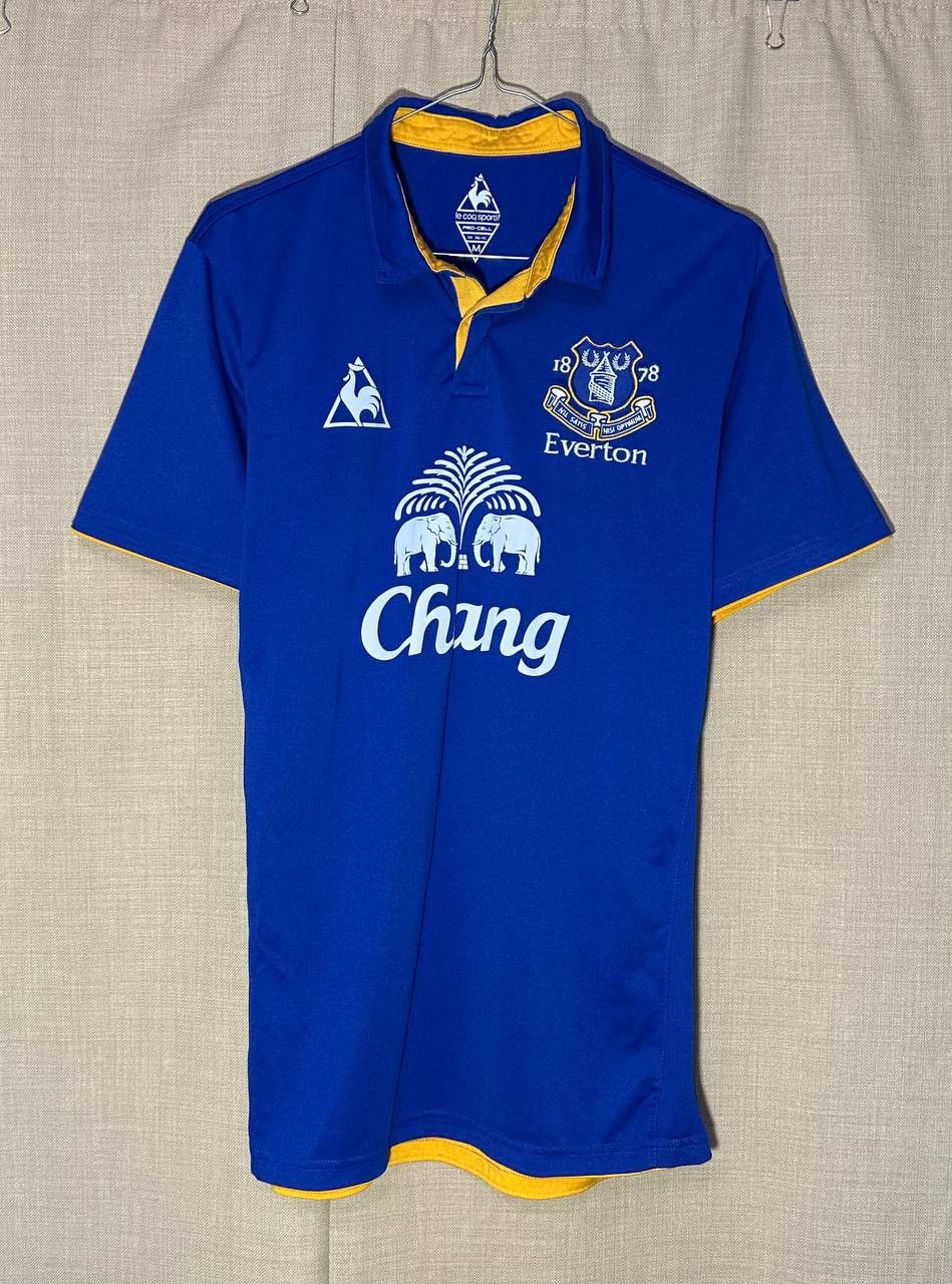 Le Coq Sportif Everton 2011 2012 Home Shirt Football Jersey Le Coq Sportif Size US M / EU 48-50 / 2 - 1 Thumbnail