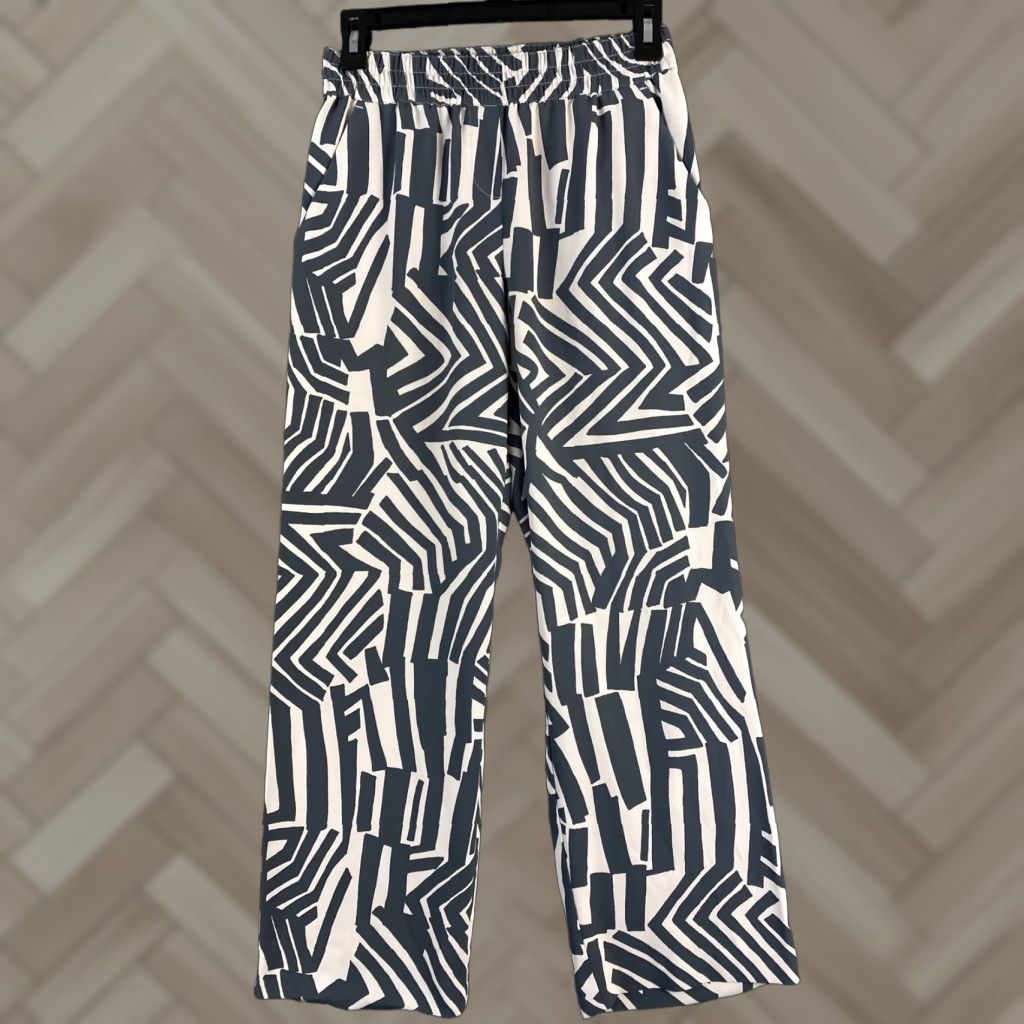 Ann Taylor LOFT Womens Pants Pull On Lightweight XS Gray Viscose Straight P / 37- 17 Regular Size Type: Pants, Women Size 26" / US 2 / IT 38 - 1 Thumbnail