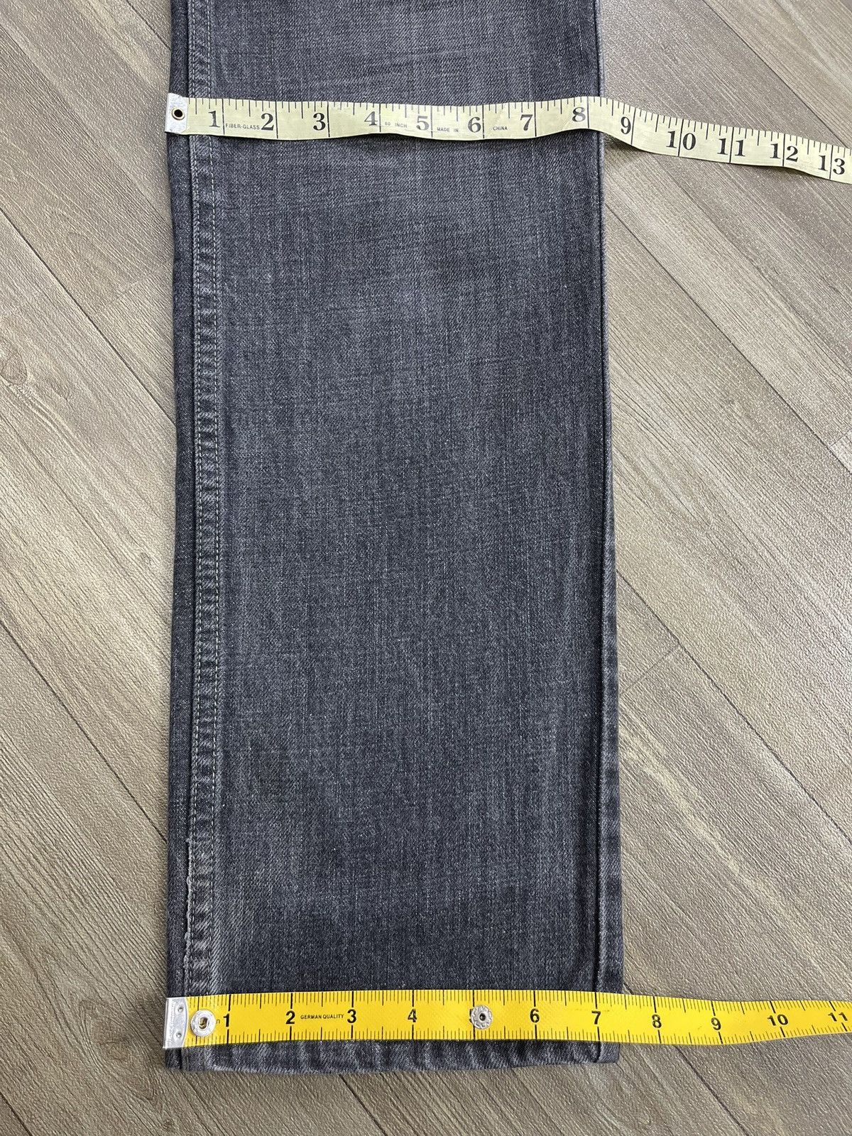 Yohji Yamamoto 🇯🇵Vintage Ined Homme by Yohji Yamamoto Straight Jeans Size US 29 - 15 Thumbnail