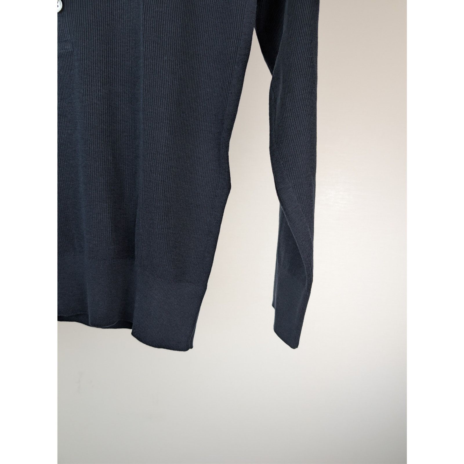 Tom Ford o1rshd1 Henley Shirt in Navy Blue Size US S / EU 44-46 / 1 - 6 Thumbnail
