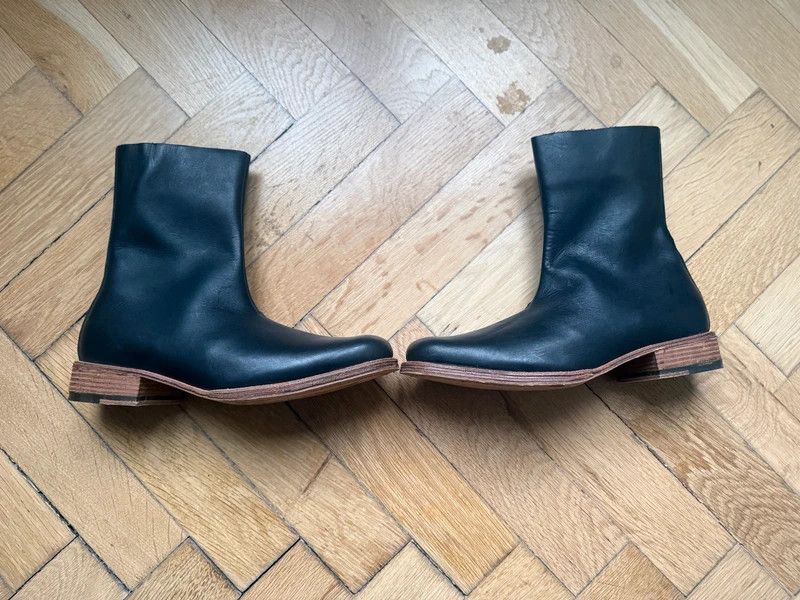 Maison Margiela Square-toe side-zip boots Size US 8 / EU 41 - 2 Thumbnail