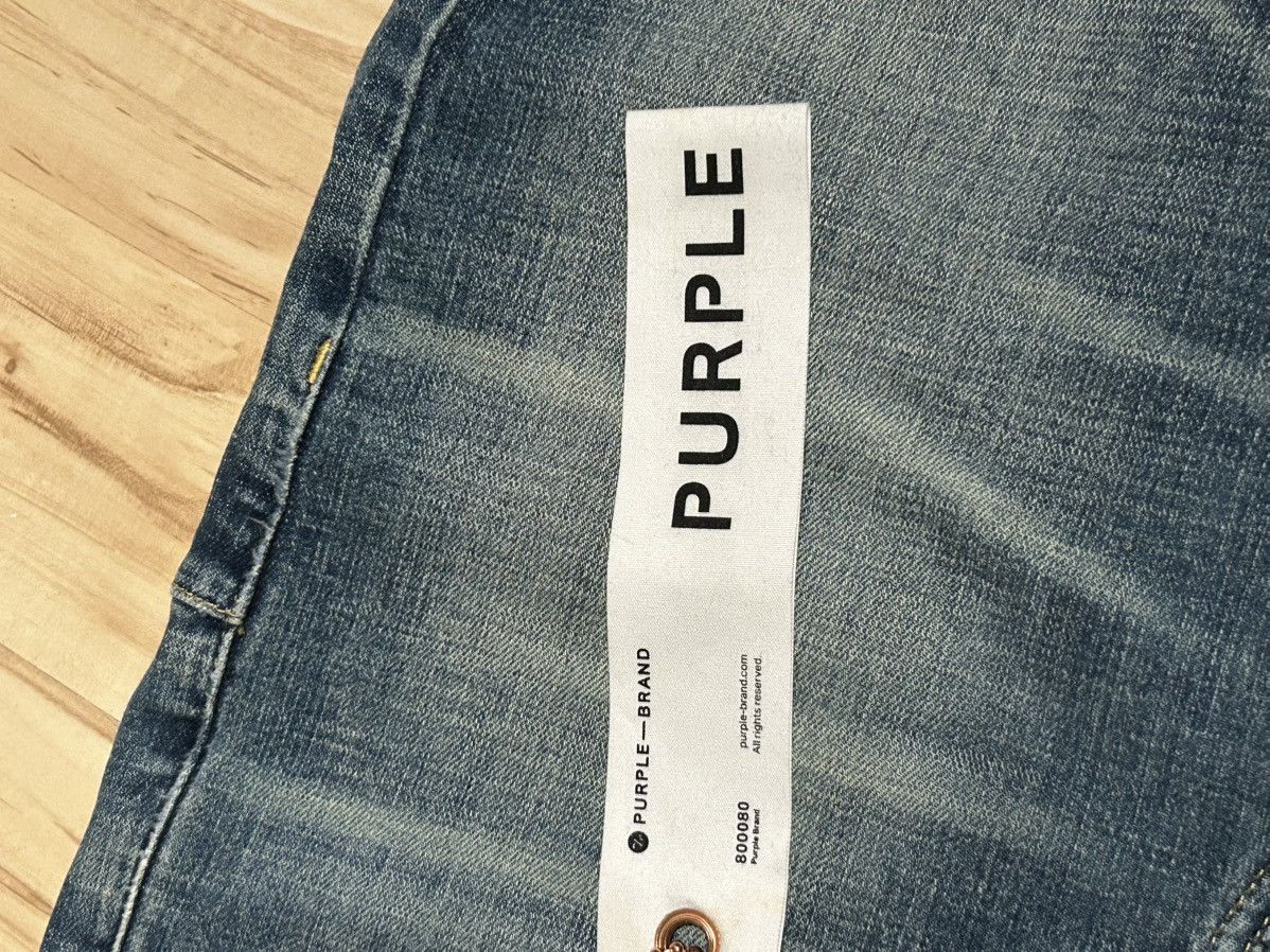 Purple Brand PURPLE BRAND TINTED INDIGO BLOWOUT JEANS Size US 30 / EU 46 - 5 Thumbnail