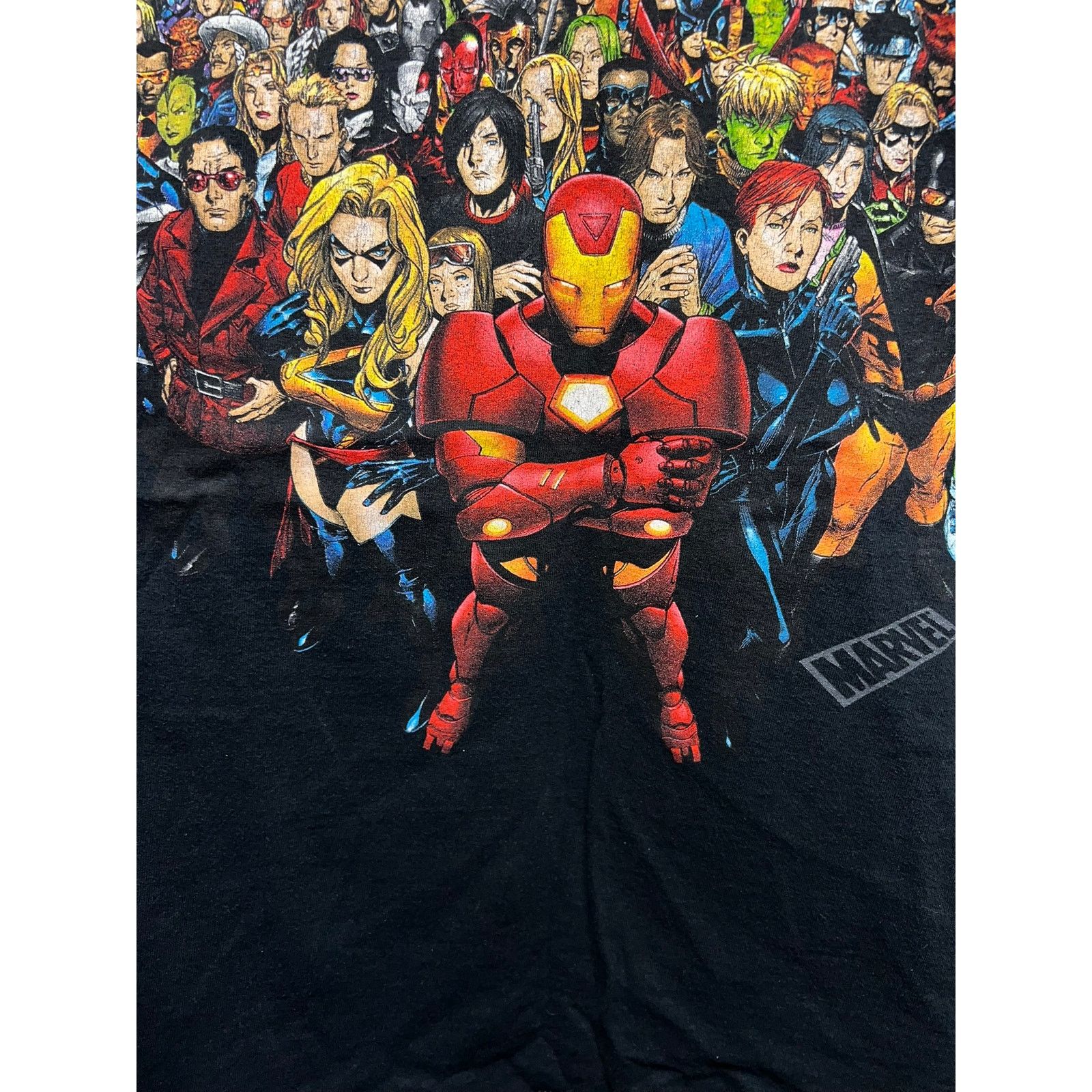 Marvel Comics Marvel Universe Heroes Shirt Mad Engine Character Black Tee Size US L / EU 52-54 / 3 - 7 Thumbnail