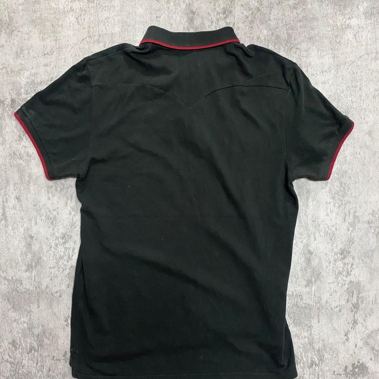 Levi's Black Levi's polo shirt with red accents #polo rap hip hop Size US L / EU 52-54 / 3 - 2 Thumbnail