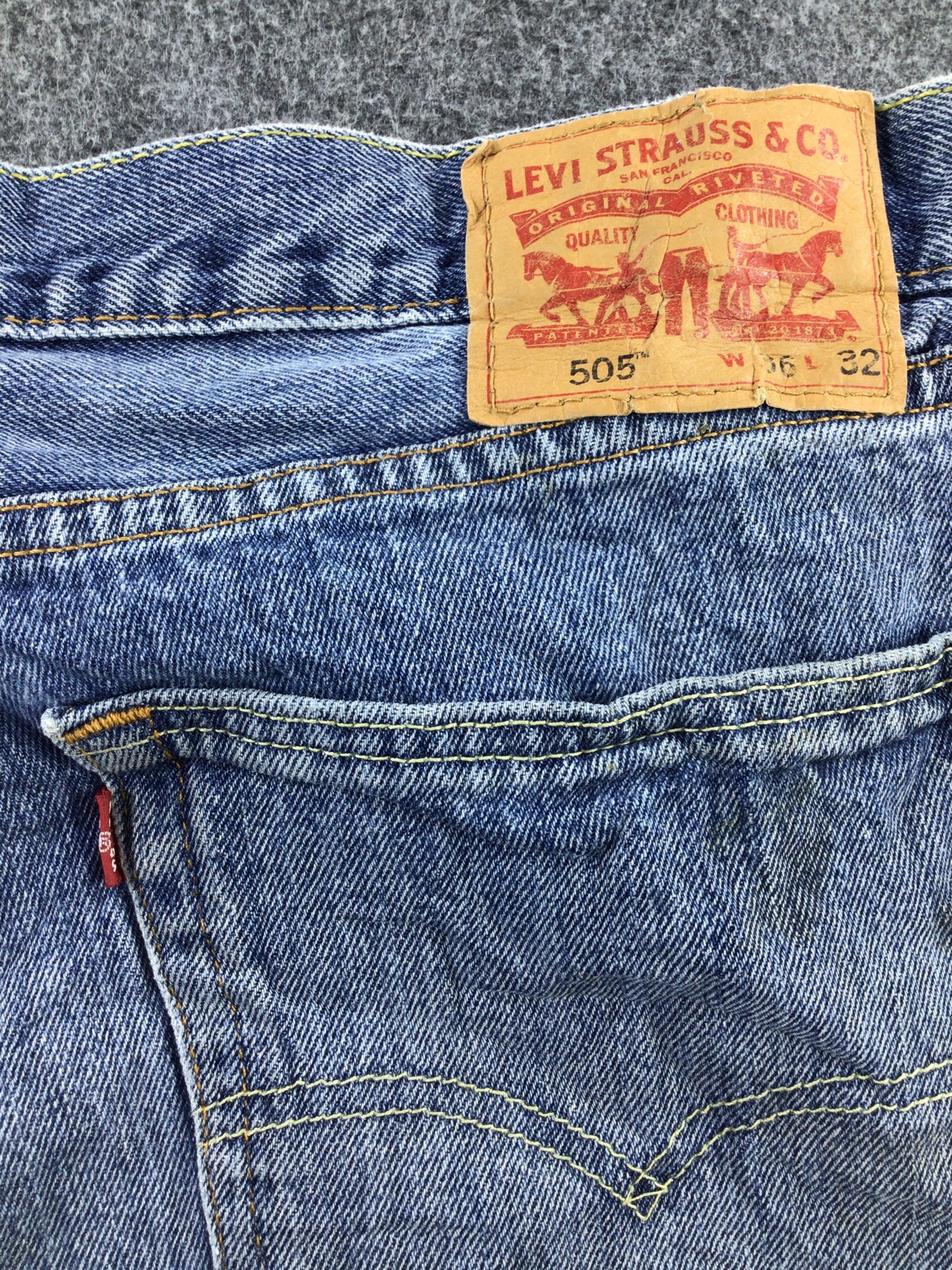 Levi's × Vintage Vintage Levis 505 Jeans-JM612 Size US 37 - 5 Thumbnail