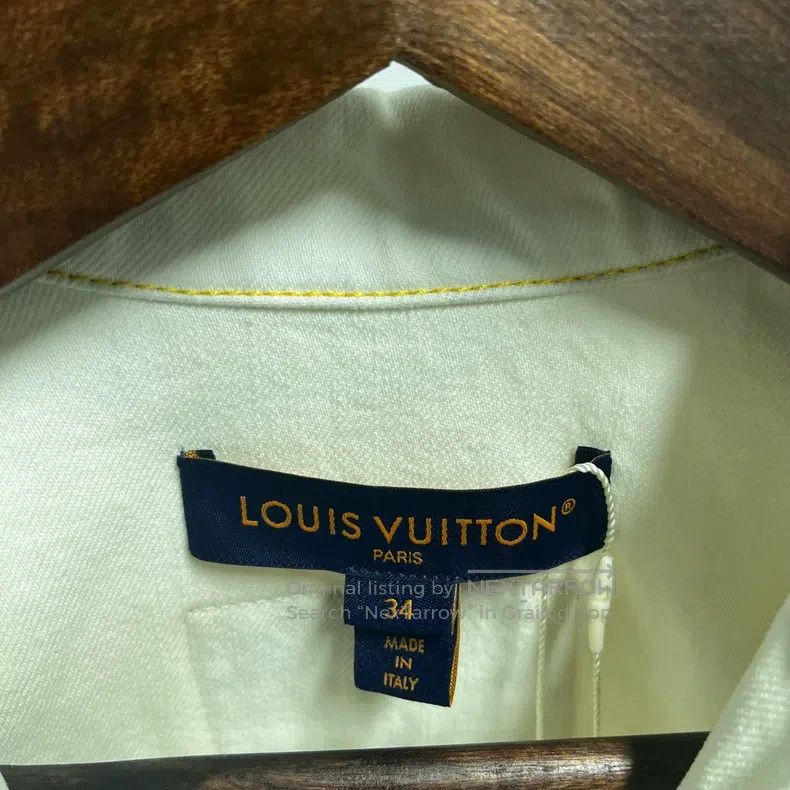 Louis Vuitton Louis Vuitton Zippered denim jacket Size XXS / US 00 / IT 34 - 3 Thumbnail