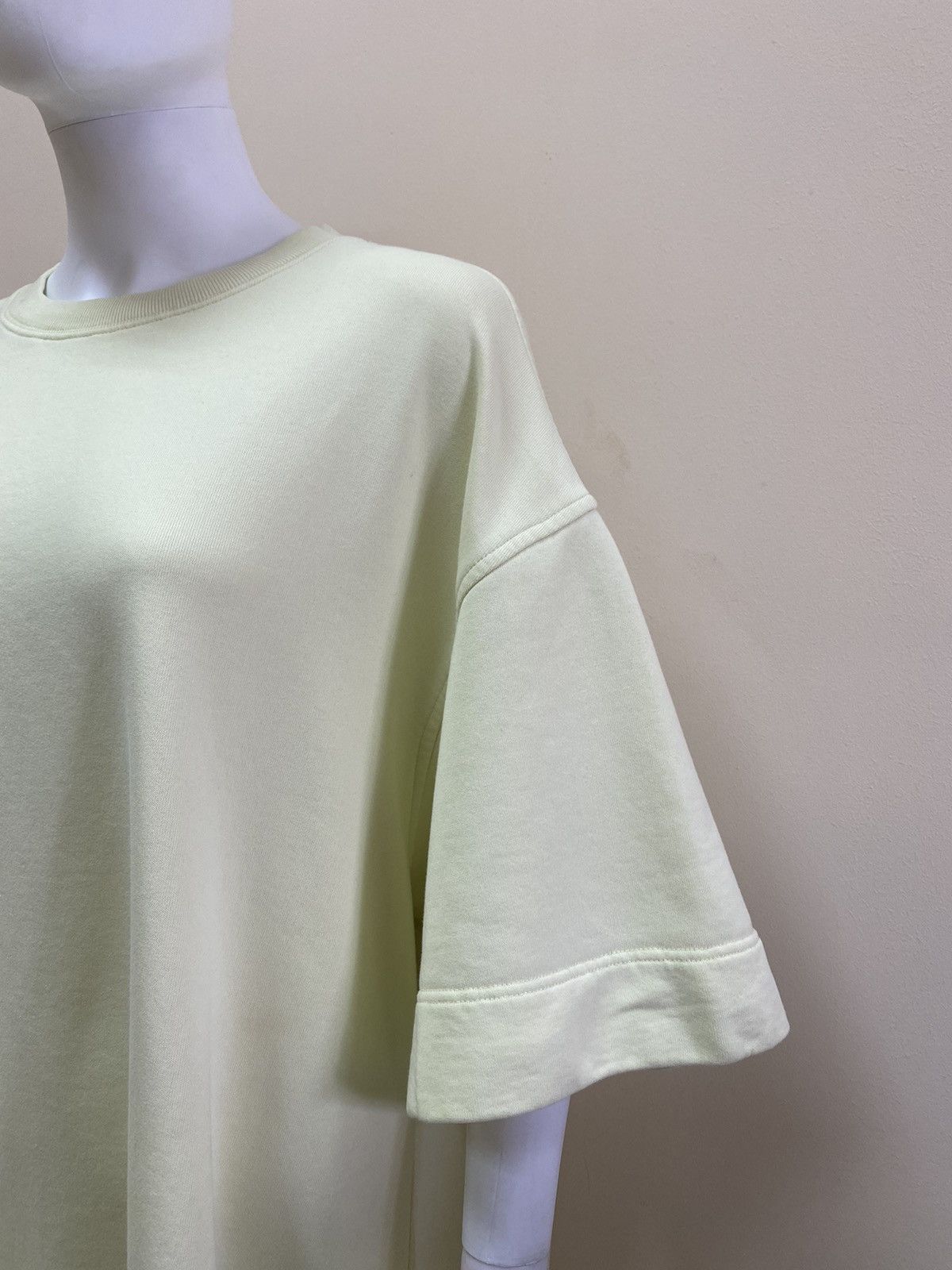 Dries Van Noten Dries Van Noten Womens Yellow Oversized Sweatshirt Size M Size M / US 6-8 / IT 42-44 - 6 Thumbnail