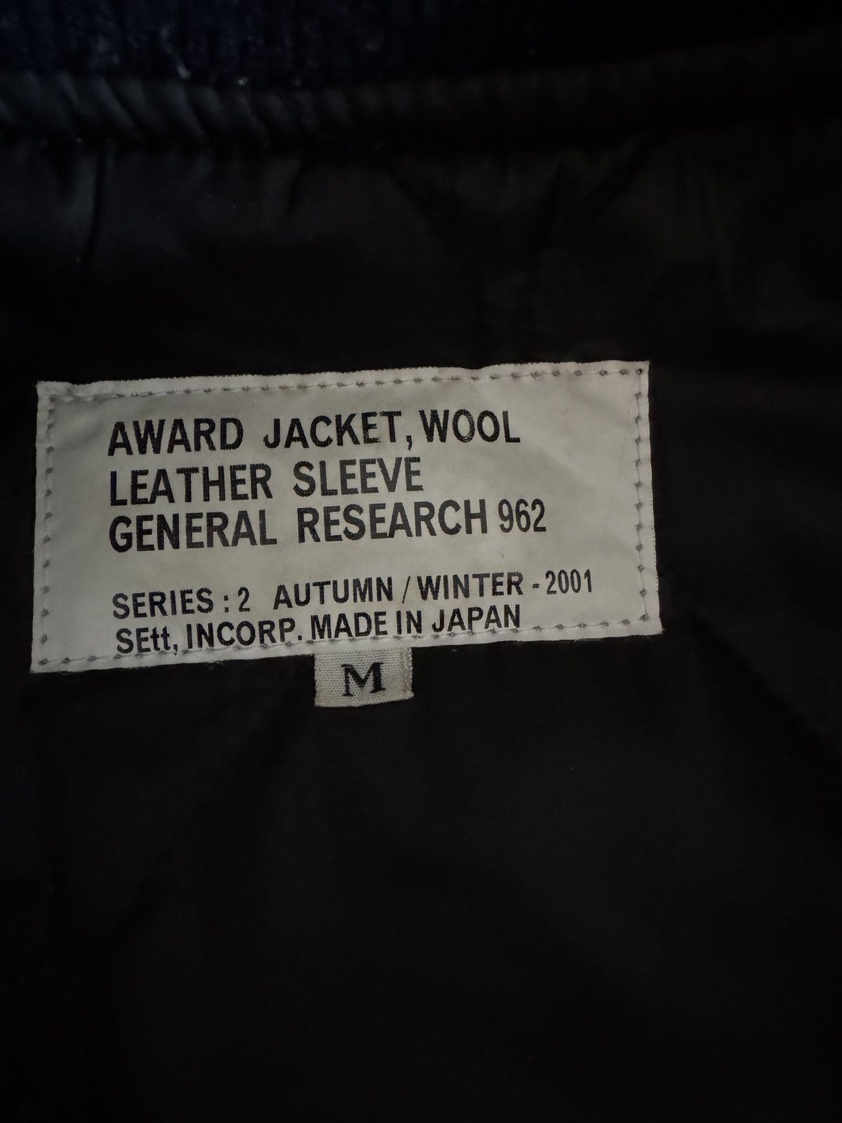 General Research General Research Award Jacket F/W 2001 Medium Size US M / EU 48-50 / 2 - 5 Thumbnail