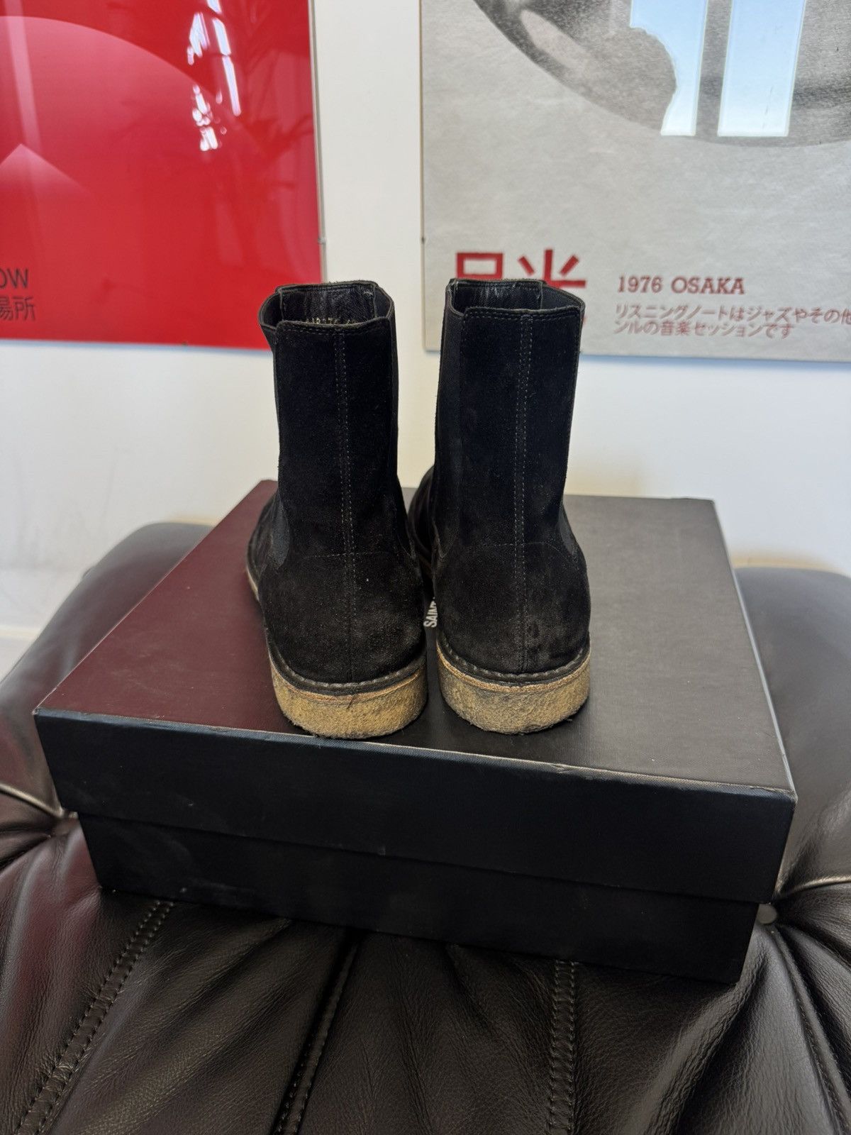 Saint Laurent Paris Saint Laurent Paris SLP Chelsea Boots Hedi Slimane Designer Size US 9 / EU 42 - 6 Thumbnail
