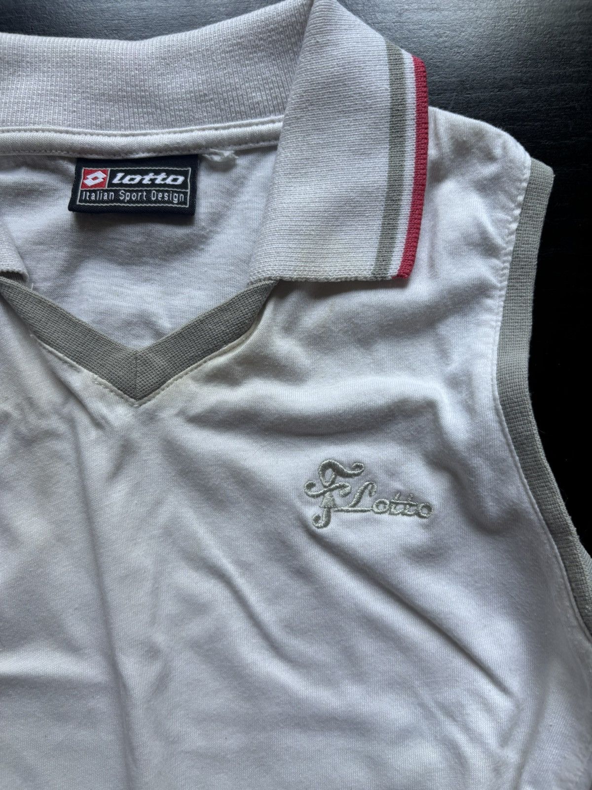 Lotto Sport Vintage 90s lotto tanktop Size S / US 4 / IT 40 - 2 Thumbnail