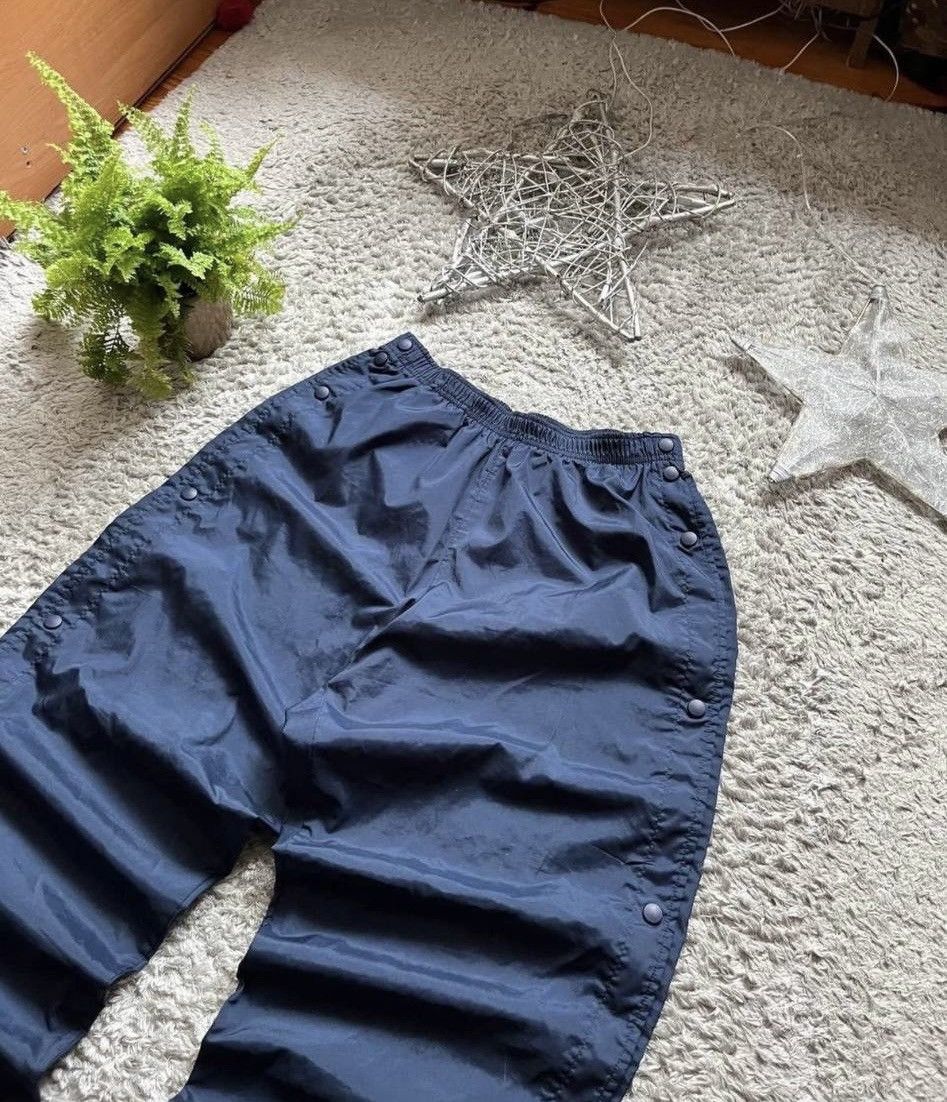 Nike 90s Nike Vintage Retro Track Swoosh Logo Drill Pants Rare Size US 33 - 6 Thumbnail