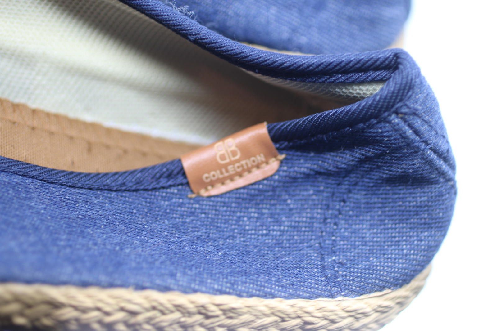 Other BB Collection Women’s Denim Slip-On Espadrilles Size 6 Flats Size US 6 / IT 36 - 4 Thumbnail