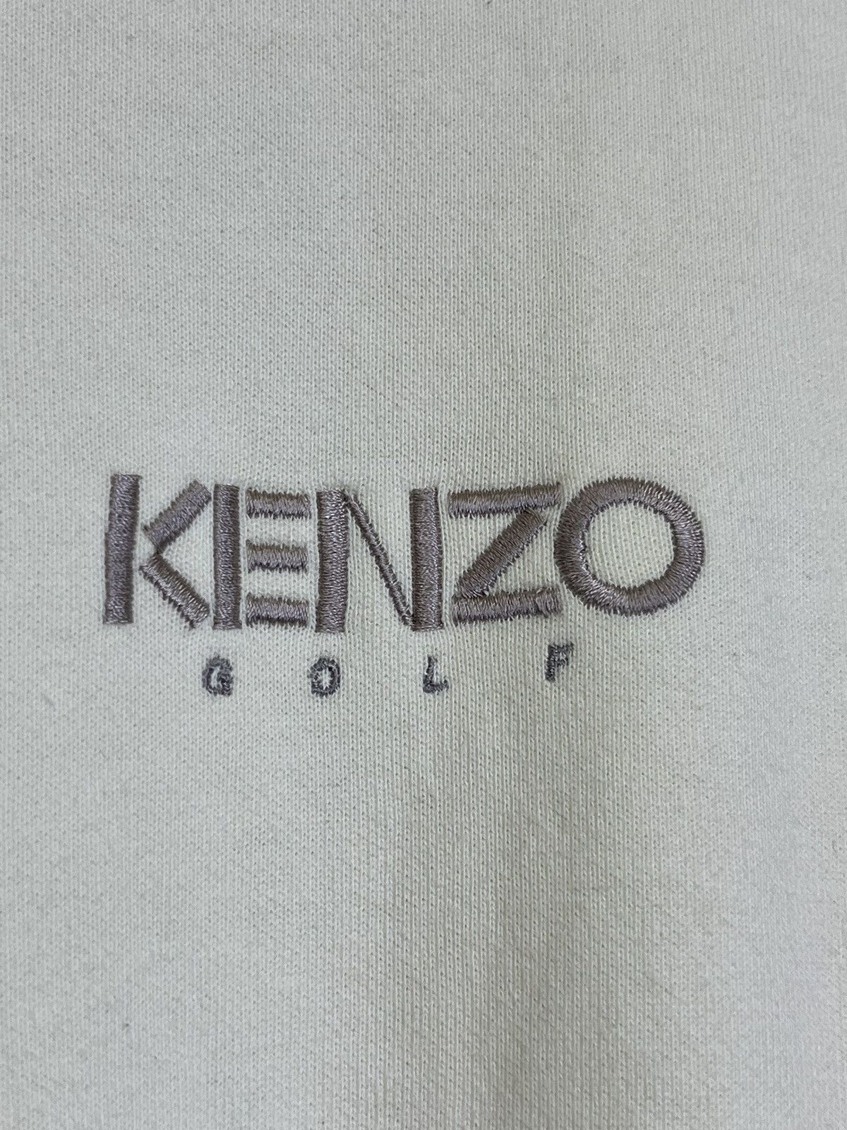 Kenzo VINTAGE KENZO GOLF BIG LOGO EMBROIDERY SWEATSHIRT Size US XL / EU 56 / 4 - 3 Thumbnail