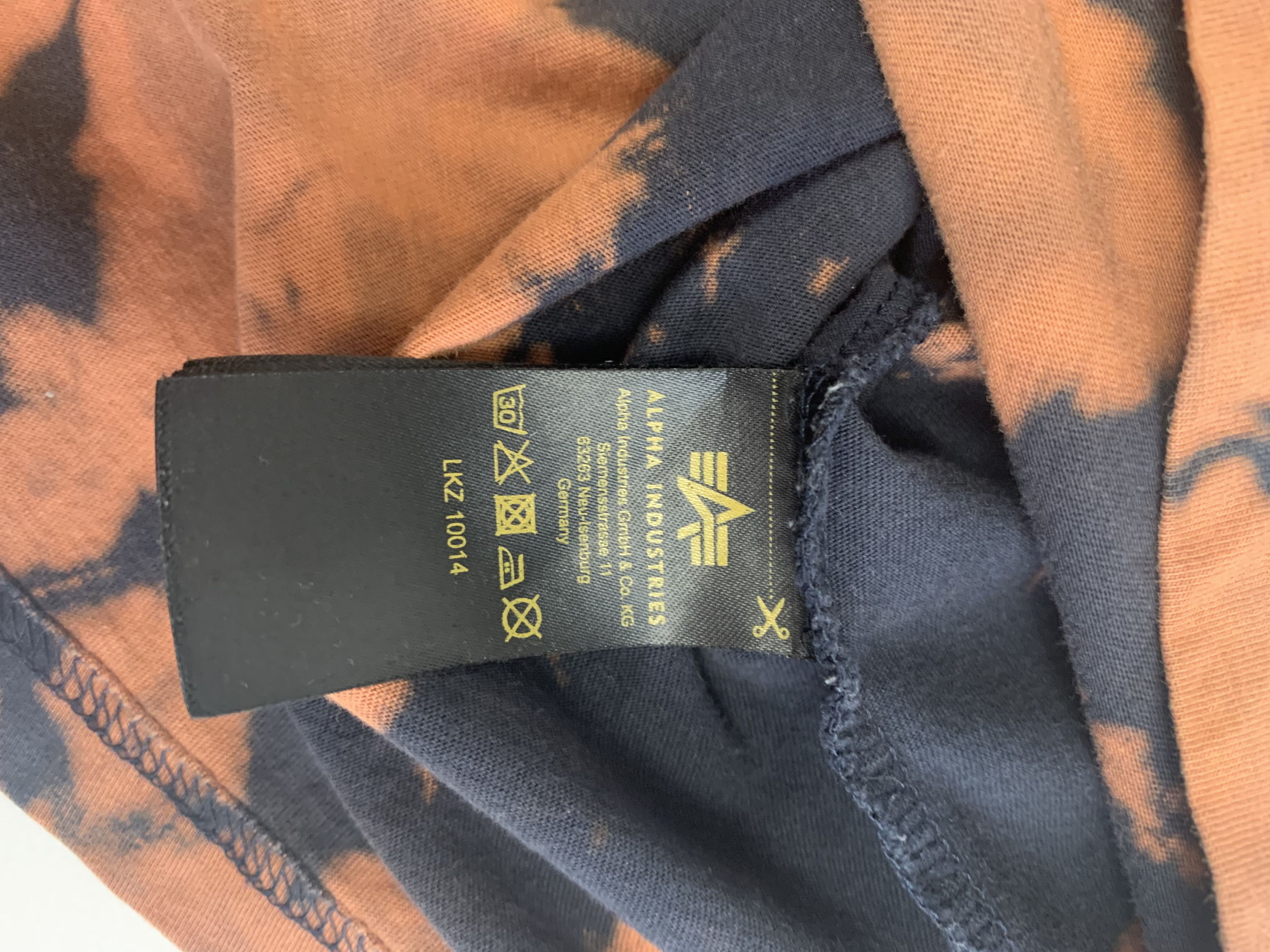 Alpha Industries × Designer CRAZY Alpha Industries NASA Custom Tie Dye Tee 1/1 Size US L / EU 52-54 / 3 - 5 Thumbnail