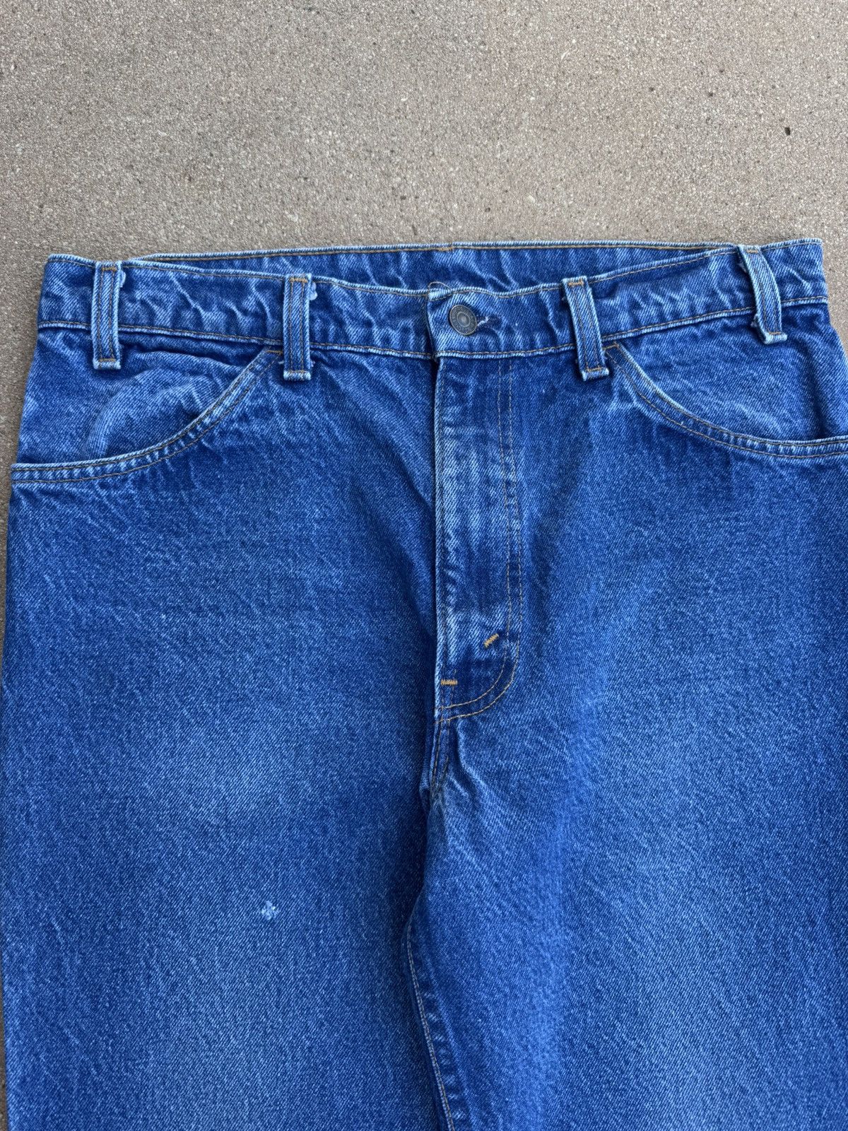 Levi's × Vintage Vtg 80’s Levi’s 646 Orange Tab Bellbottom Flare Jeans 33x29 Size US 33 - 4 Thumbnail