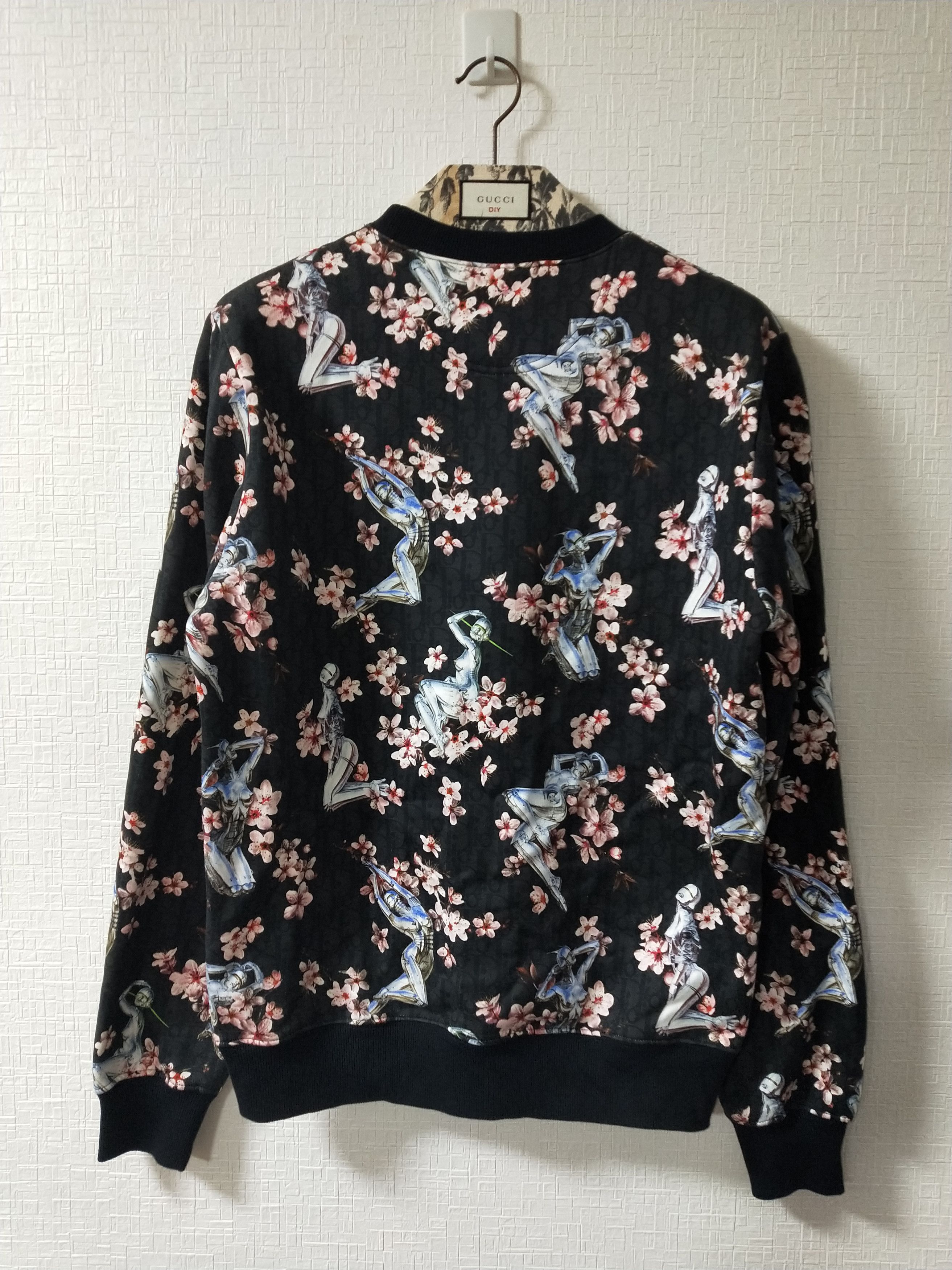 Dior Sorayama Oblique Logo Sweatshirt Size US M / EU 48-50 / 2 - 2 Thumbnail