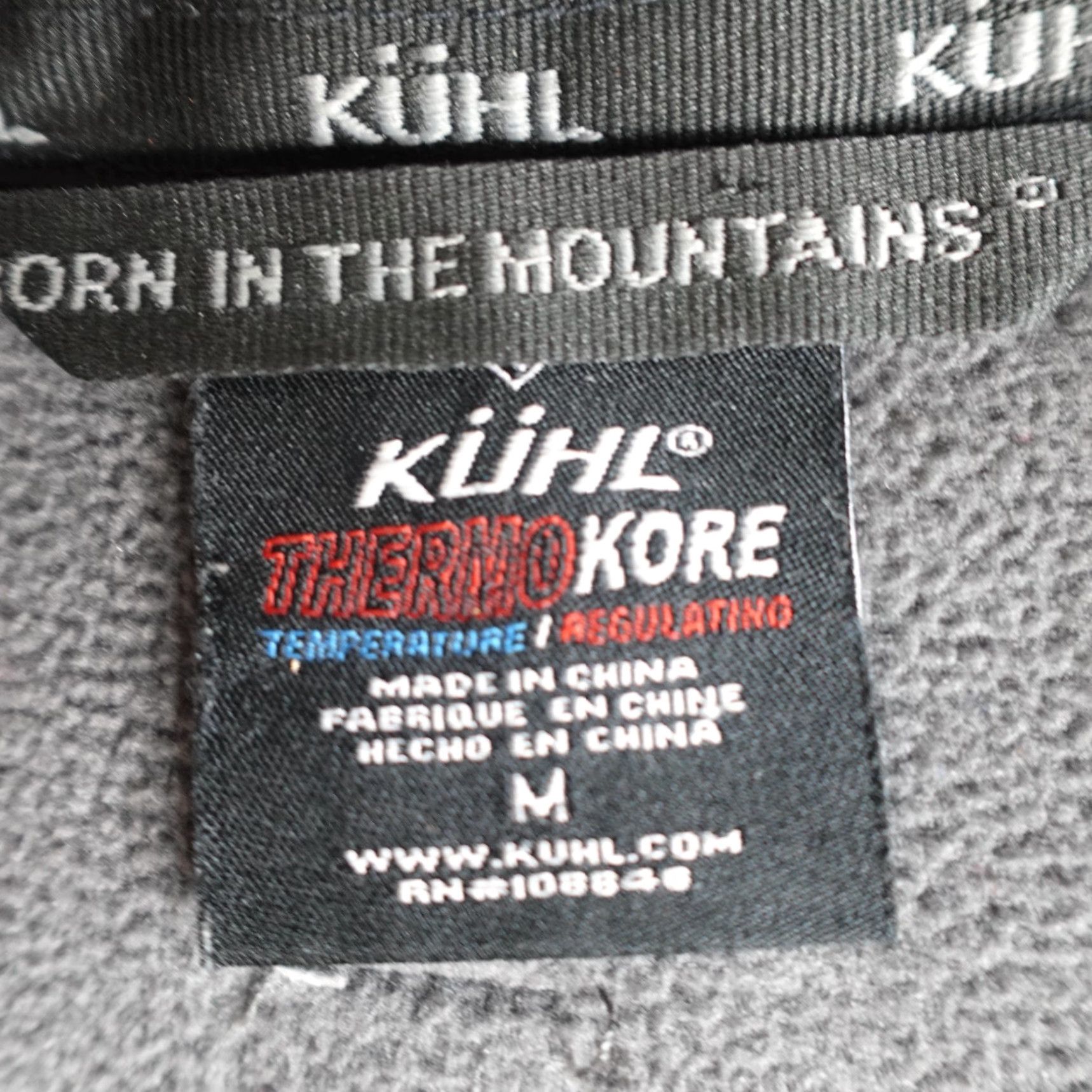 Vintage Kuhl Sweater Medium Gray Heather 1/4 Zip Pullover Thermokore Men M Gray 1/4 Zip Pullover Fleece Activewear Hiking Size US M / EU 48-50 / 2 - 2 Thumbnail