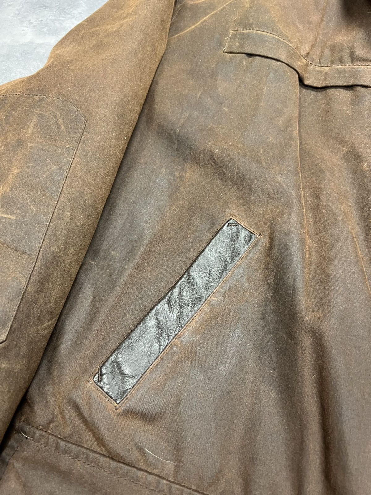 Barbour × Wax London Barbour A1550 Bushman Wax Waterproof Heavy Coat Jacket XL Size US XL / EU 56 / 4 - 9 Thumbnail