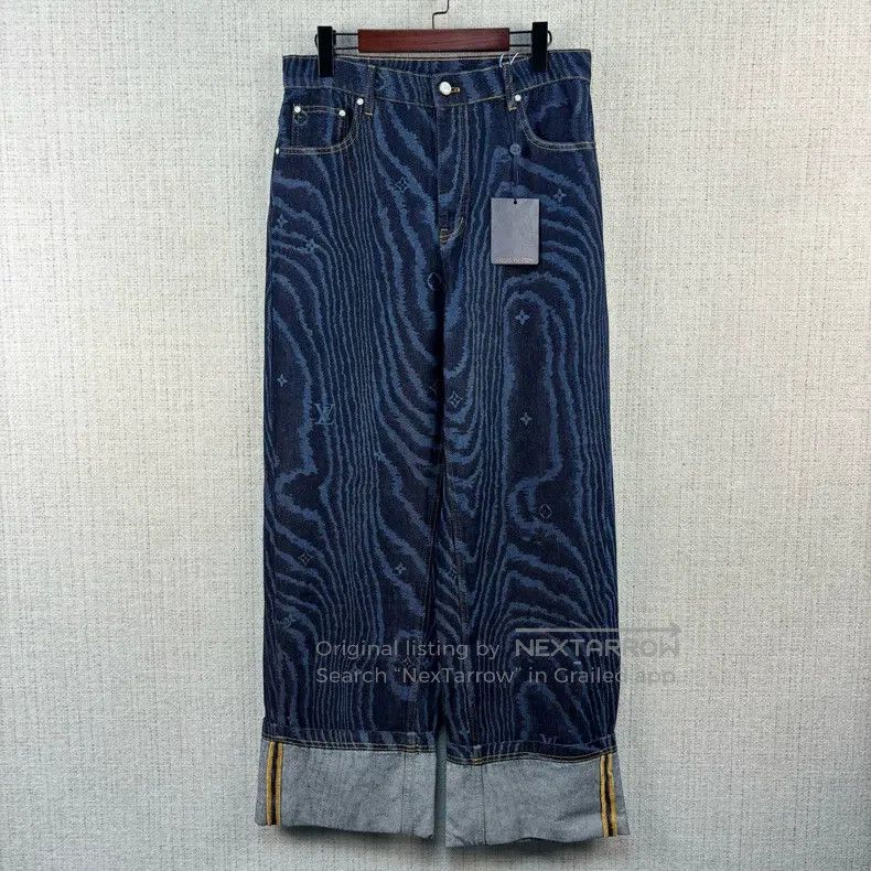 Louis Vuitton FW25 Printed Button Zip Cuffed Skateboard Tr