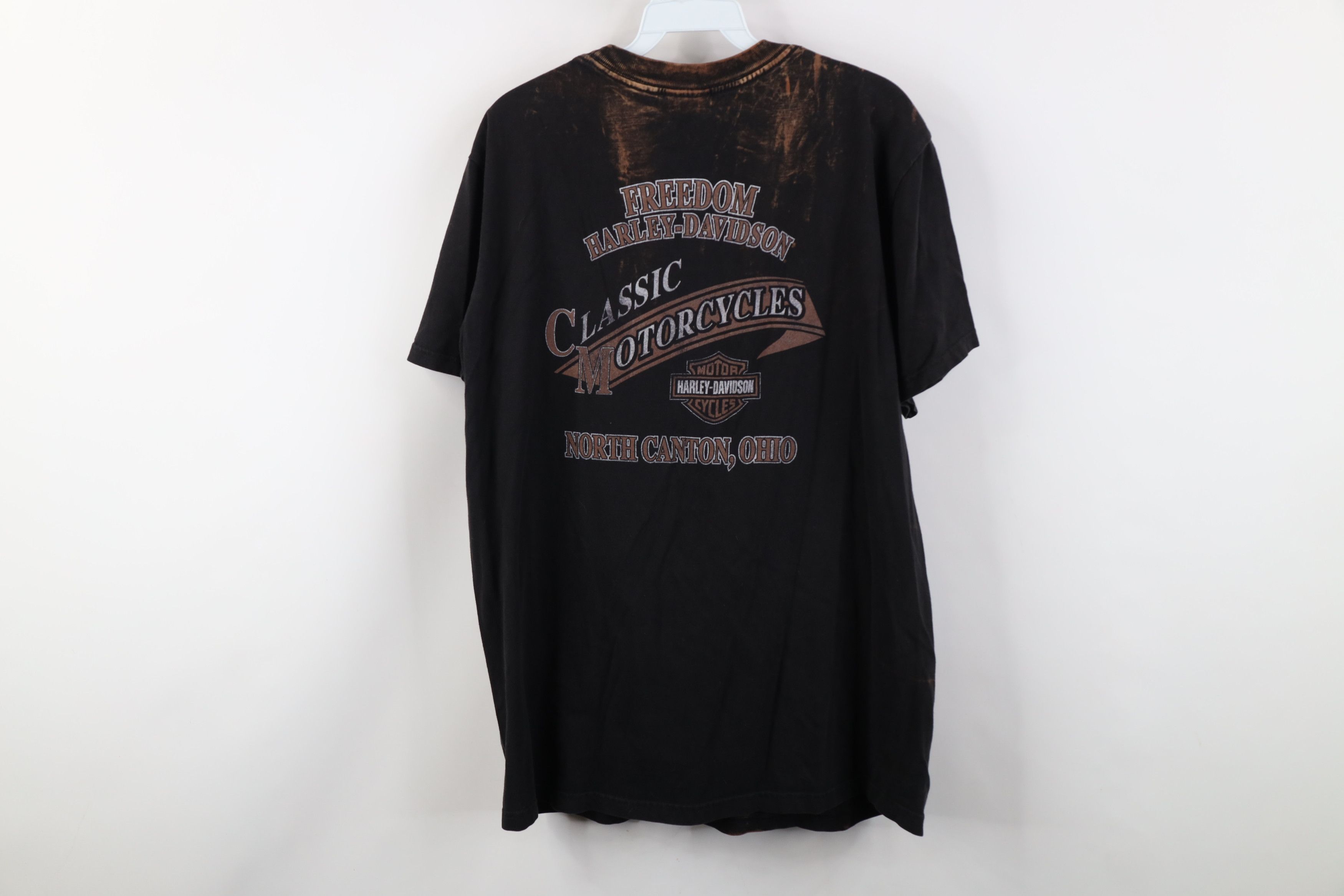 Harley Davidson Vintage Y2K Harley Davidson Military Dog Tags T-Shirt Black Size US L / EU 52-54 / 3 - 12 Thumbnail