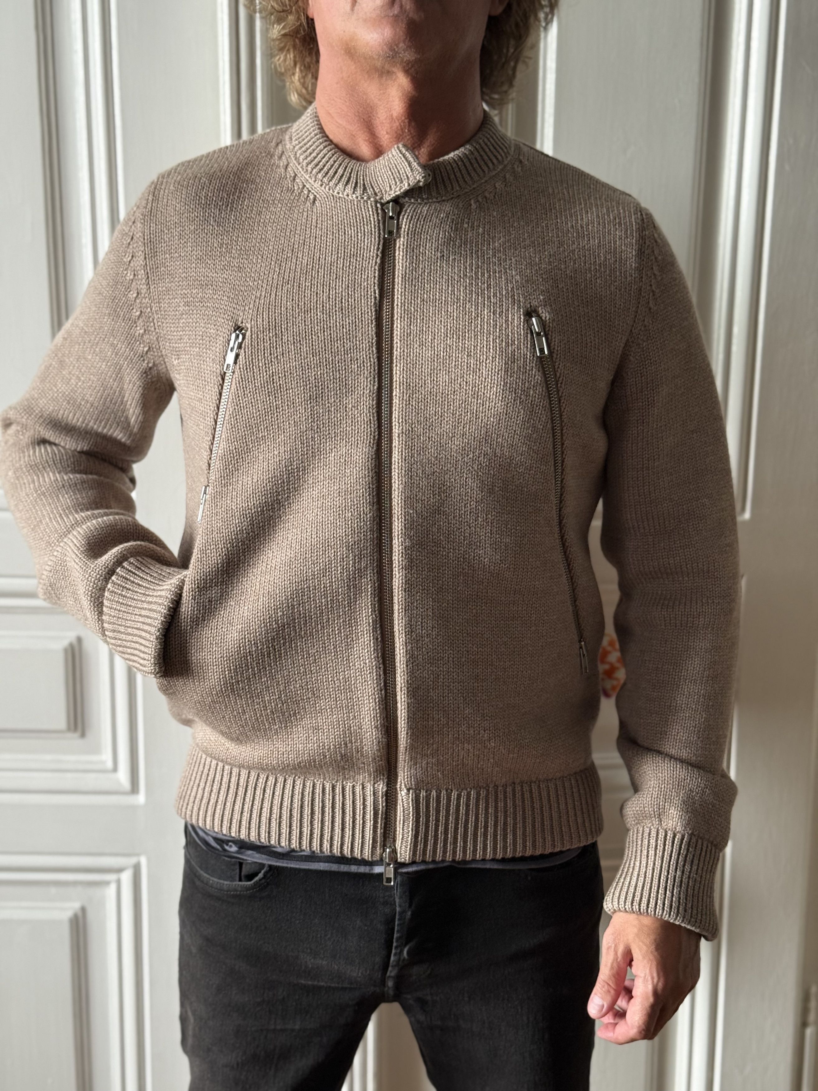 Maison Margiela Maison Margiela SIZE -L Zip Cardigan Size US L / EU 52-54 / 3 - 1 Thumbnail