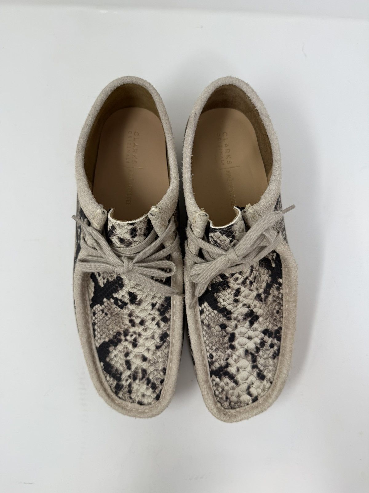Aime Leon Dore × Clarks Aime Leon Dore x Clarks Originals Wallabee Snakeskin Tan Size US 9 / EU 42 - 3 Thumbnail