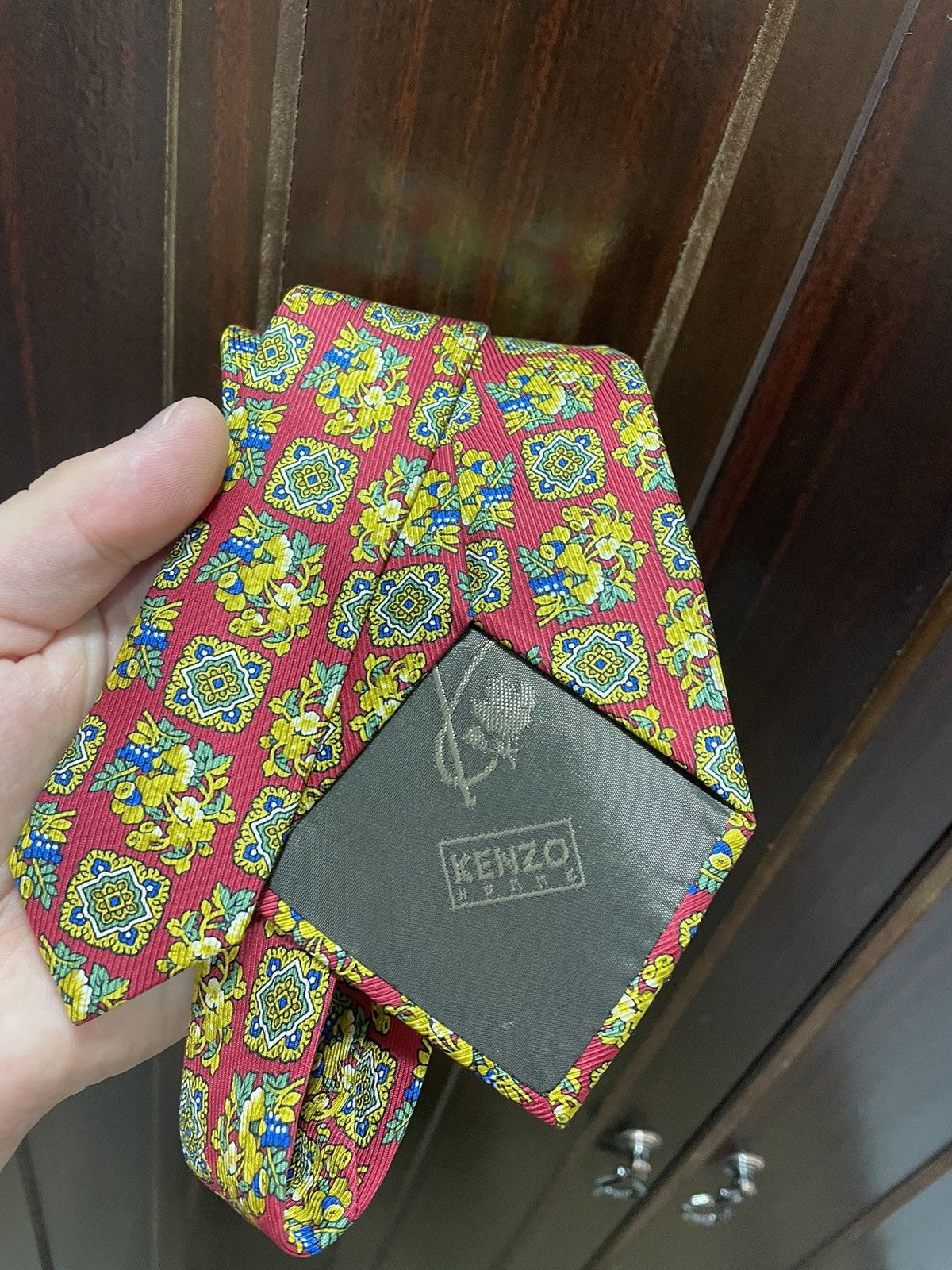 Kenzo Kenzo Vintage Silk 100% Tie Size ONE SIZE - 4 Thumbnail