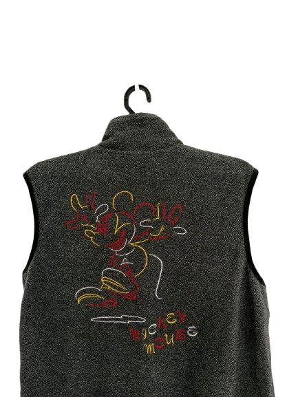 Mickey Mouse Vintage Mickey Mouse Vest Fleece Jacket Size US S / EU 44-46 / 1 - 3 Thumbnail