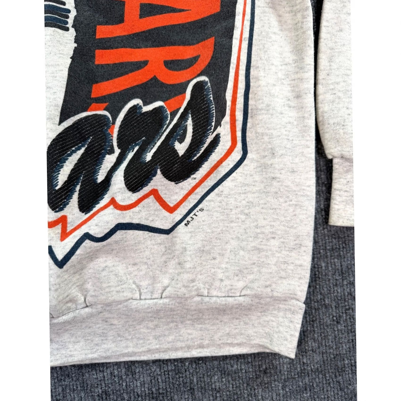 Delta VINTAGE Delta Chicago Bears Sweatshirt Mens L Gray 1993 Graphic NFL 90s USA Crew Neck Long Sleeve Pullover Size US L / EU 52-54 / 3 - 4 Thumbnail