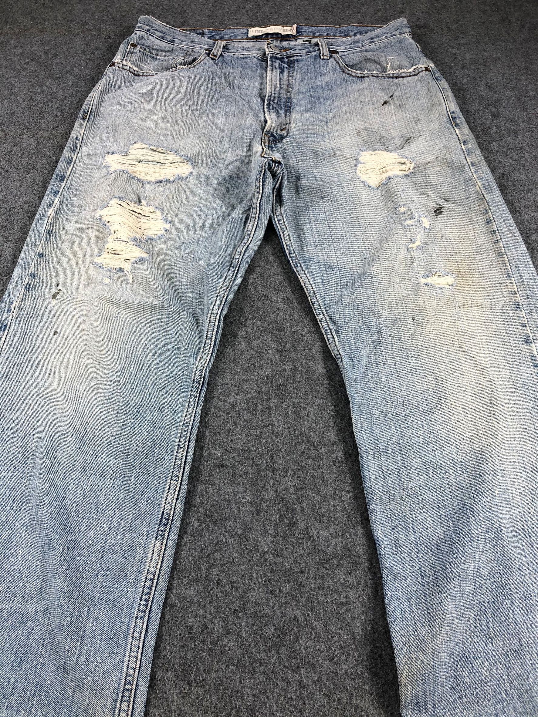 Levi's Vintage Levis 569 Jeans-JM651 Size US 35 - 3 Thumbnail