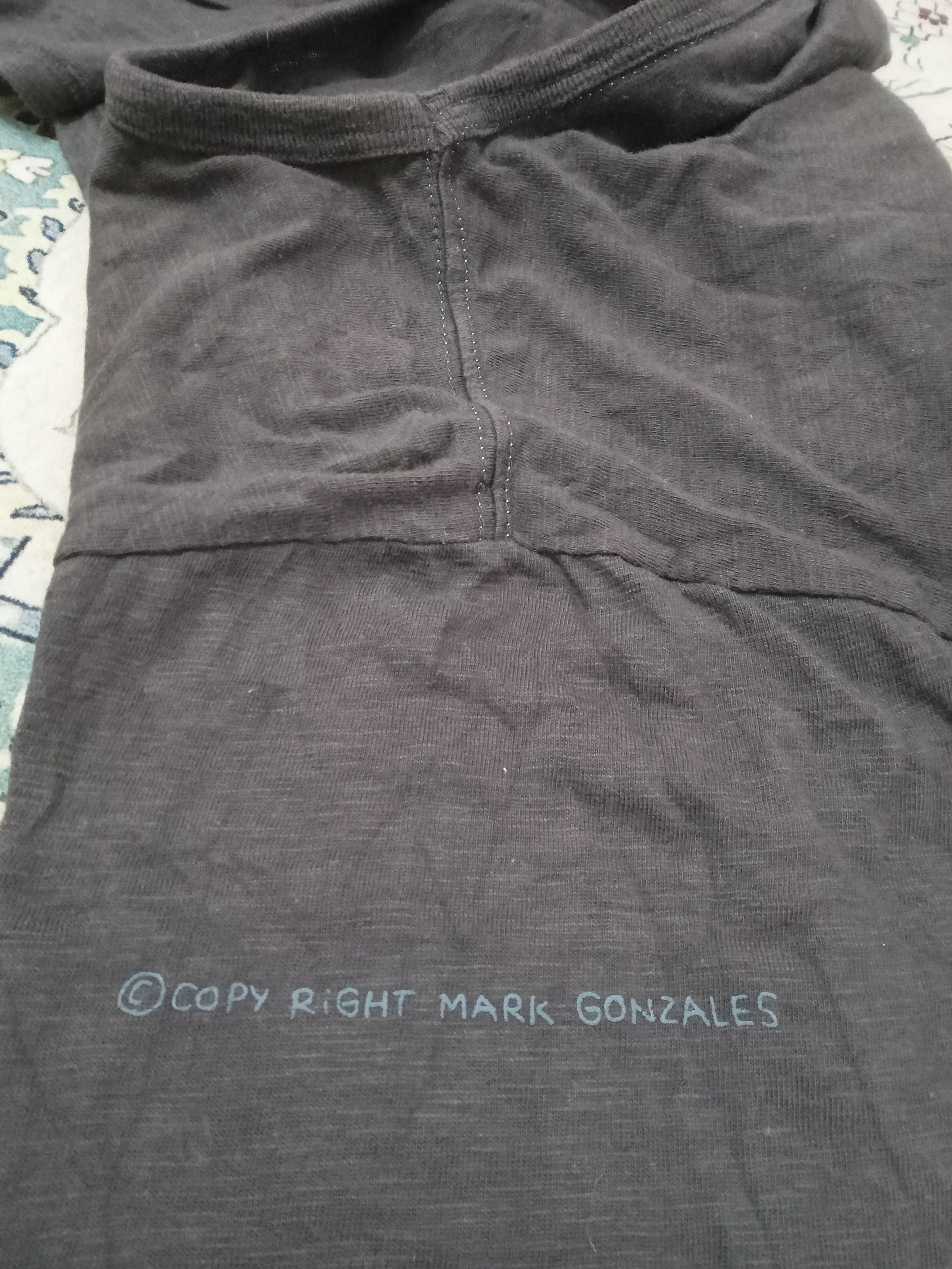 Other Mark Gonzales 3/4 Quarter Sleeve T Shirt Size US M / EU 48-50 / 2 - 13 Thumbnail