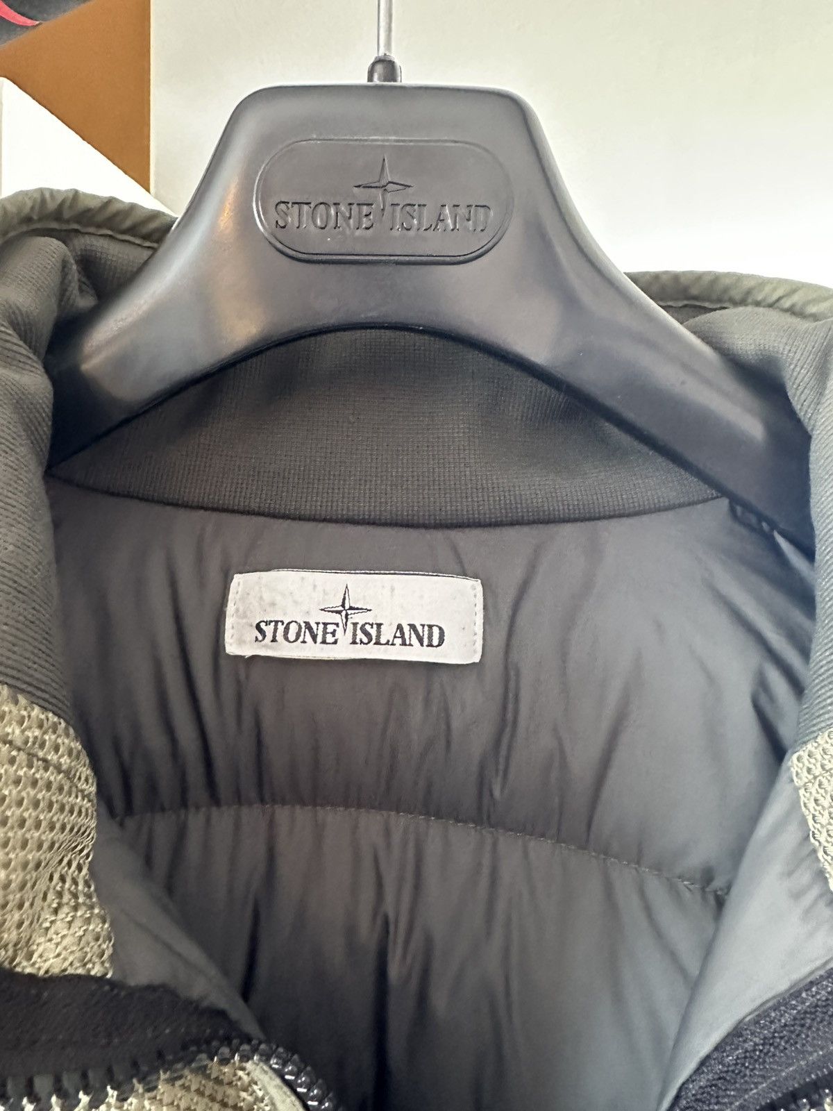 Stone Island STONE ISLAND PANAMA NYLON MIX DOWN JACKET SAGE Green Medium Size US M / EU 48-50 / 2 - 5 Thumbnail