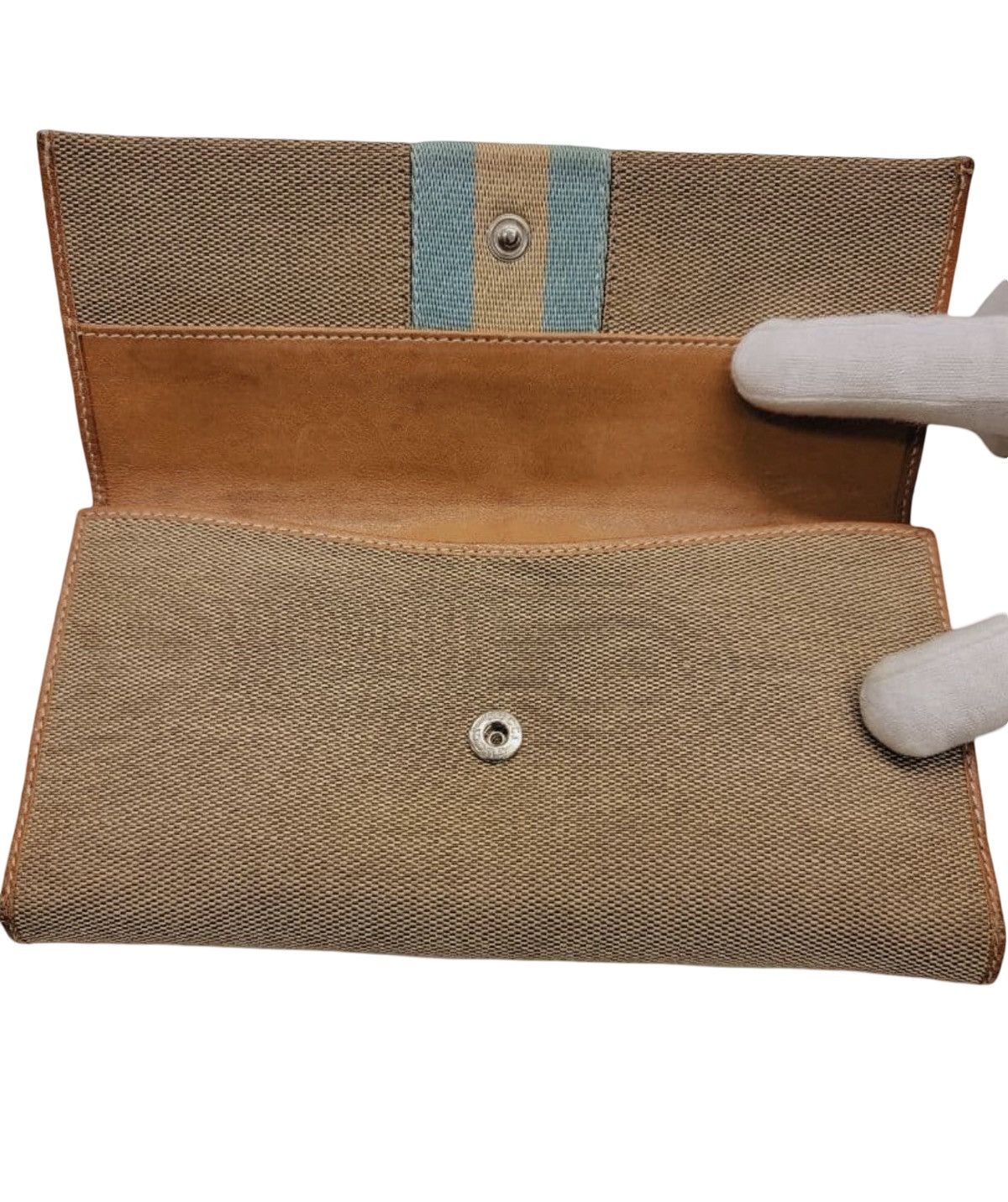Gucci GUCCI nterlocking GG Sherry Line Canvas Continental Bifold Size ONE SIZE - 3 Thumbnail