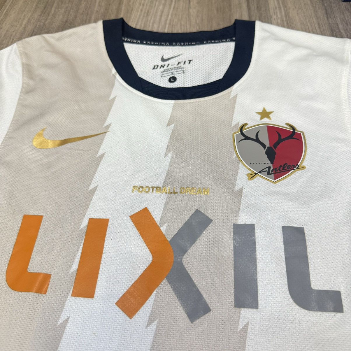 Nike Kashima antlers 2011 away Longsleeves match spare shirt Size US L / EU 52-54 / 3 - 3 Thumbnail