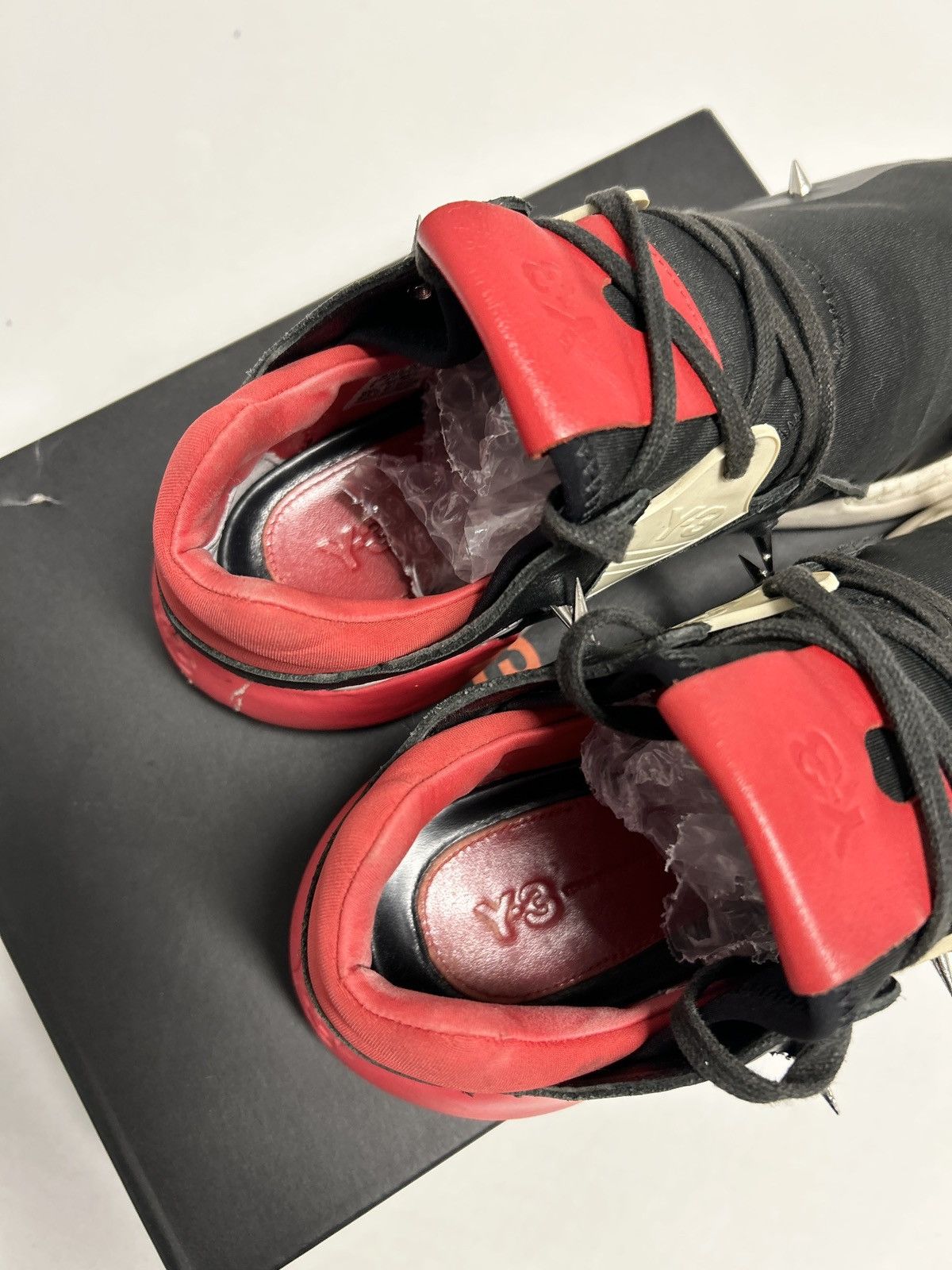 Y-3 2015 Spiked Boost QR Sneakers Size US 9.5 / EU 42-43 - 5 Thumbnail
