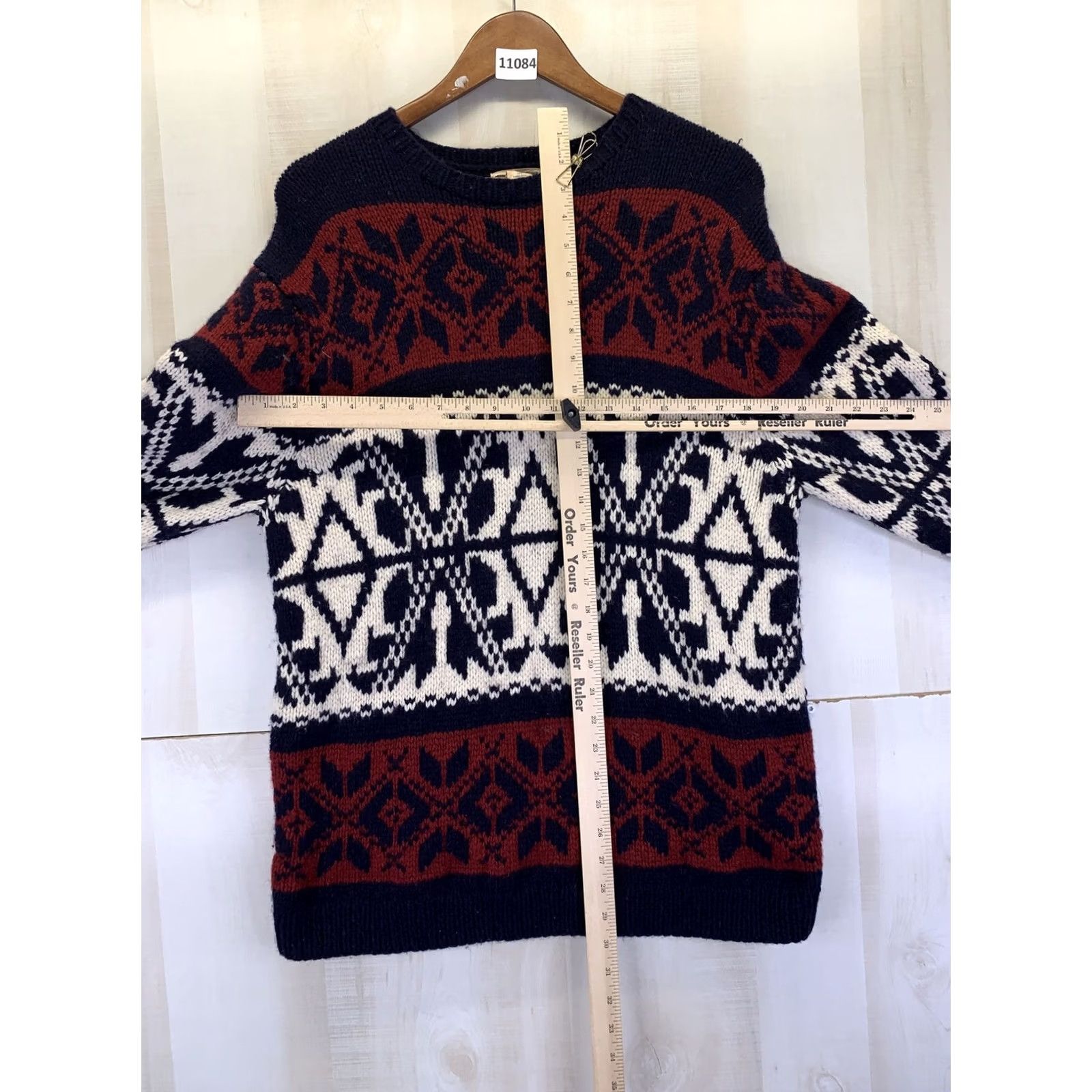American Eagle Outfitters American Eagle Outfitters Sweater Unisex Wool Knit Crew Neck 100% Lambswool 90s Colorful Multicolor Winter Fall Spring L Regular Size L / US 10 / IT 46 - 4 Thumbnail