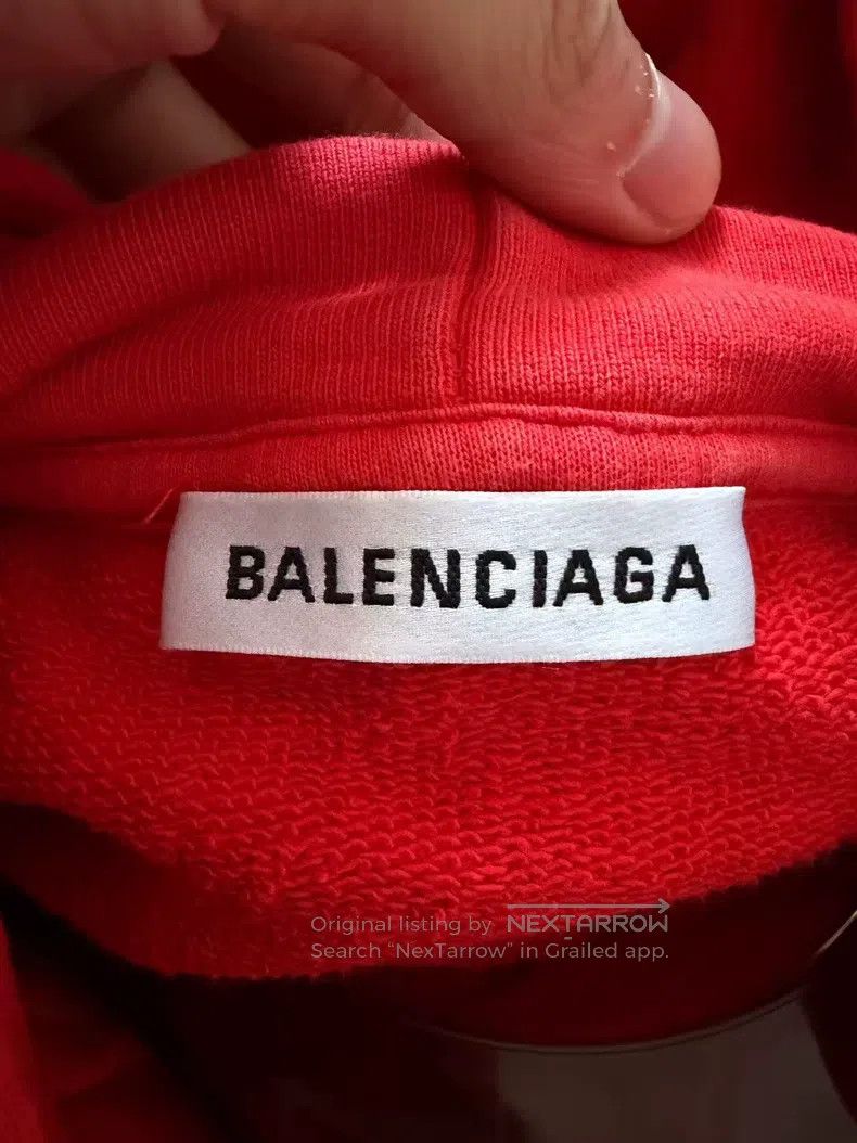 Balenciaga Balenciaga Red Coca-Cola Sweatshirt Size US S / EU 44-46 / 1 - 3 Thumbnail