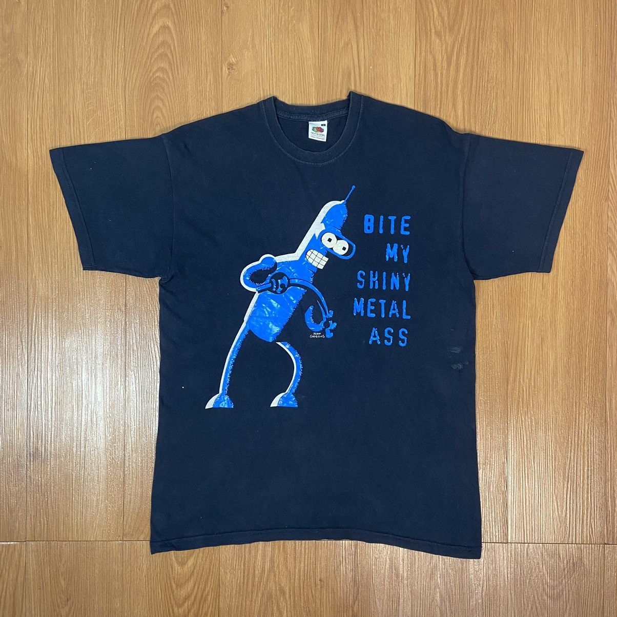 Vintage 2008 Futurama bender by Matt Groening Tee