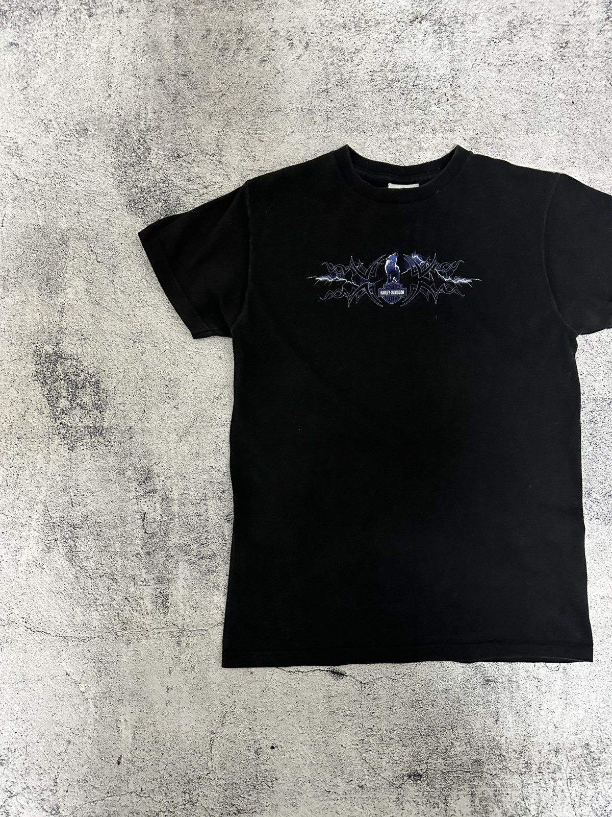 Harley Davidson Vintage Harley Davidson Lighting Print T-shirt Florida Size US S / EU 44-46 / 1 - 3 Thumbnail