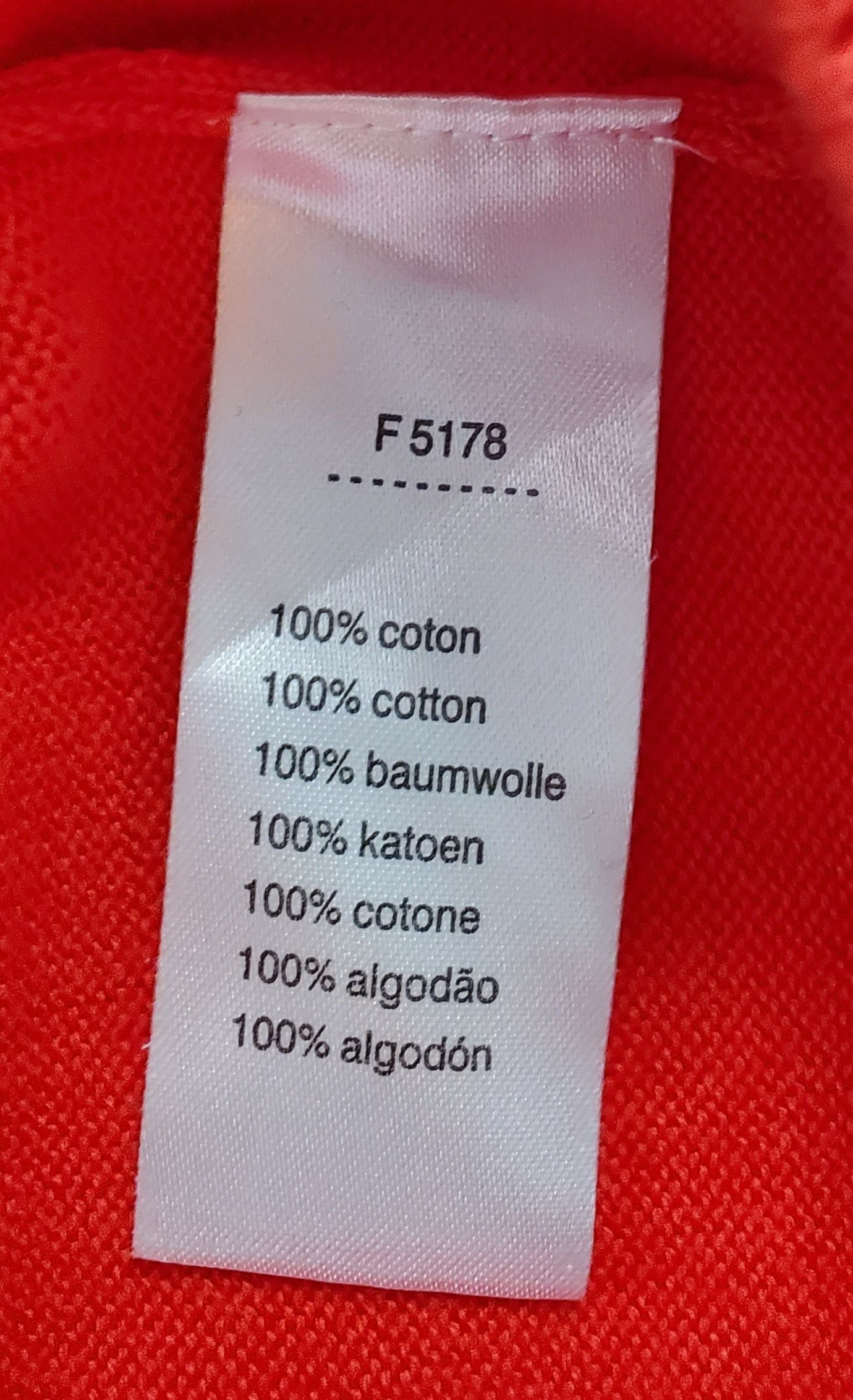 Lacoste Lacoste Pullover Red V Neck Sweater 100% Cotton Style F5178 Size US L / EU 52-54 / 3 - 5 Thumbnail