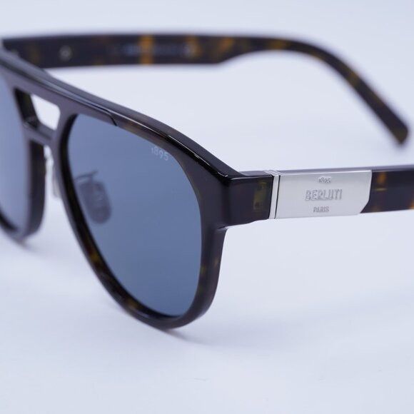 Berluti Berluti BL40002U 52V Sunglasses Havana Aviator Frame Size ONE SIZE - 7 Thumbnail
