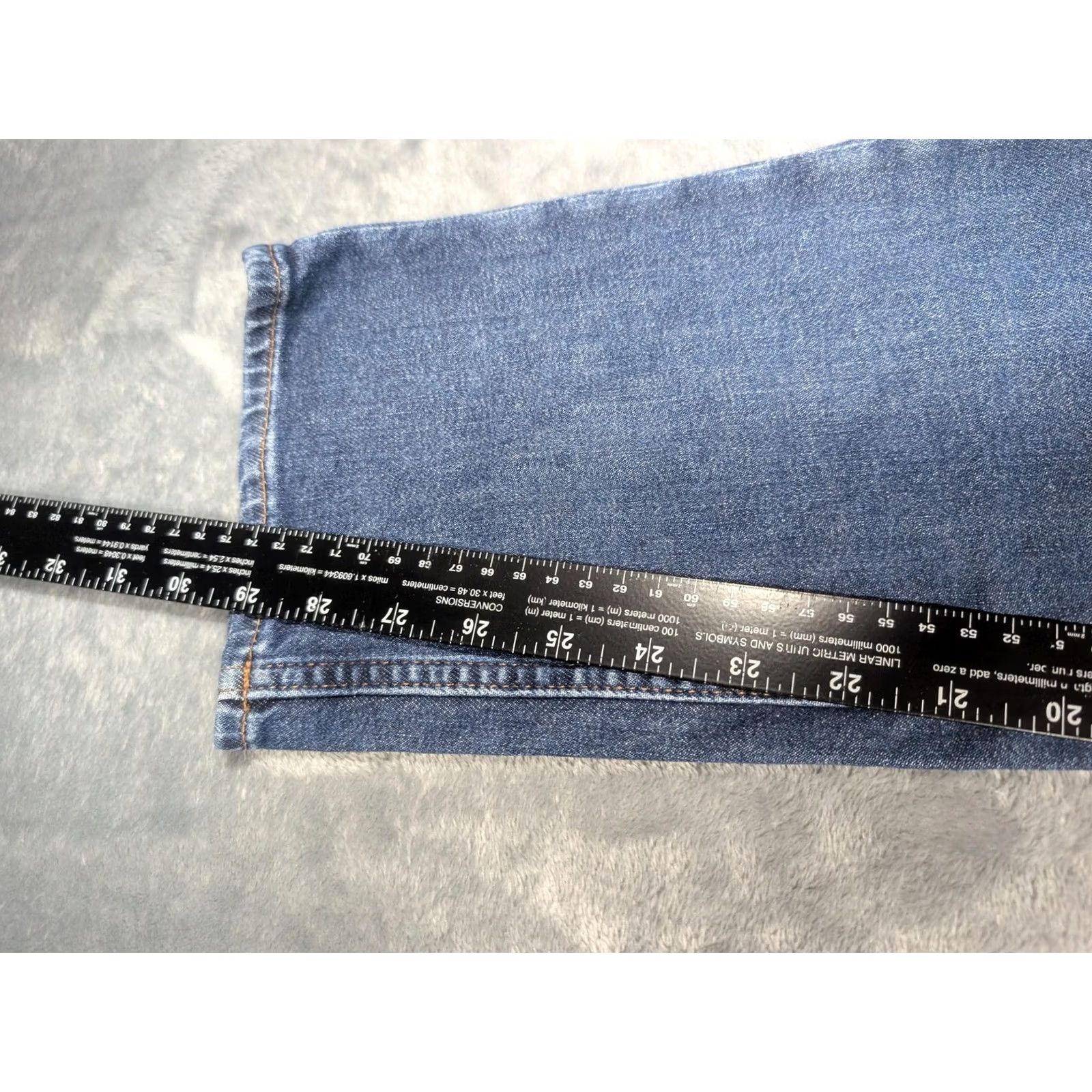 Bonobos Bonobos Jeans Mens 30x30 Blue Slim Straight Stretch Denim Medium Wash Pants Size US 30 / EU 46 - 4 Thumbnail